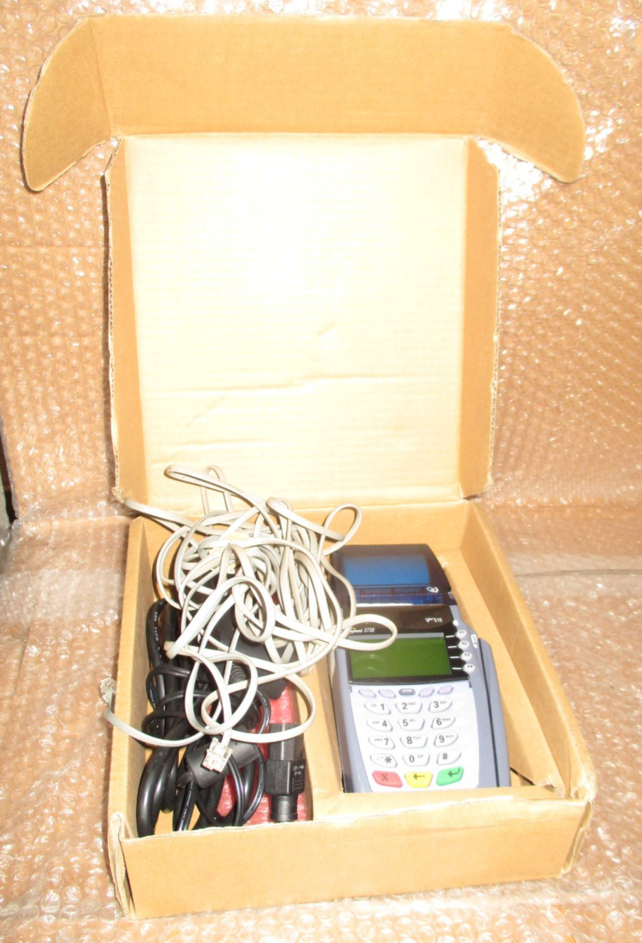 Verifone Omni 5100 Credit Card Processor Machine w/Power Adapter