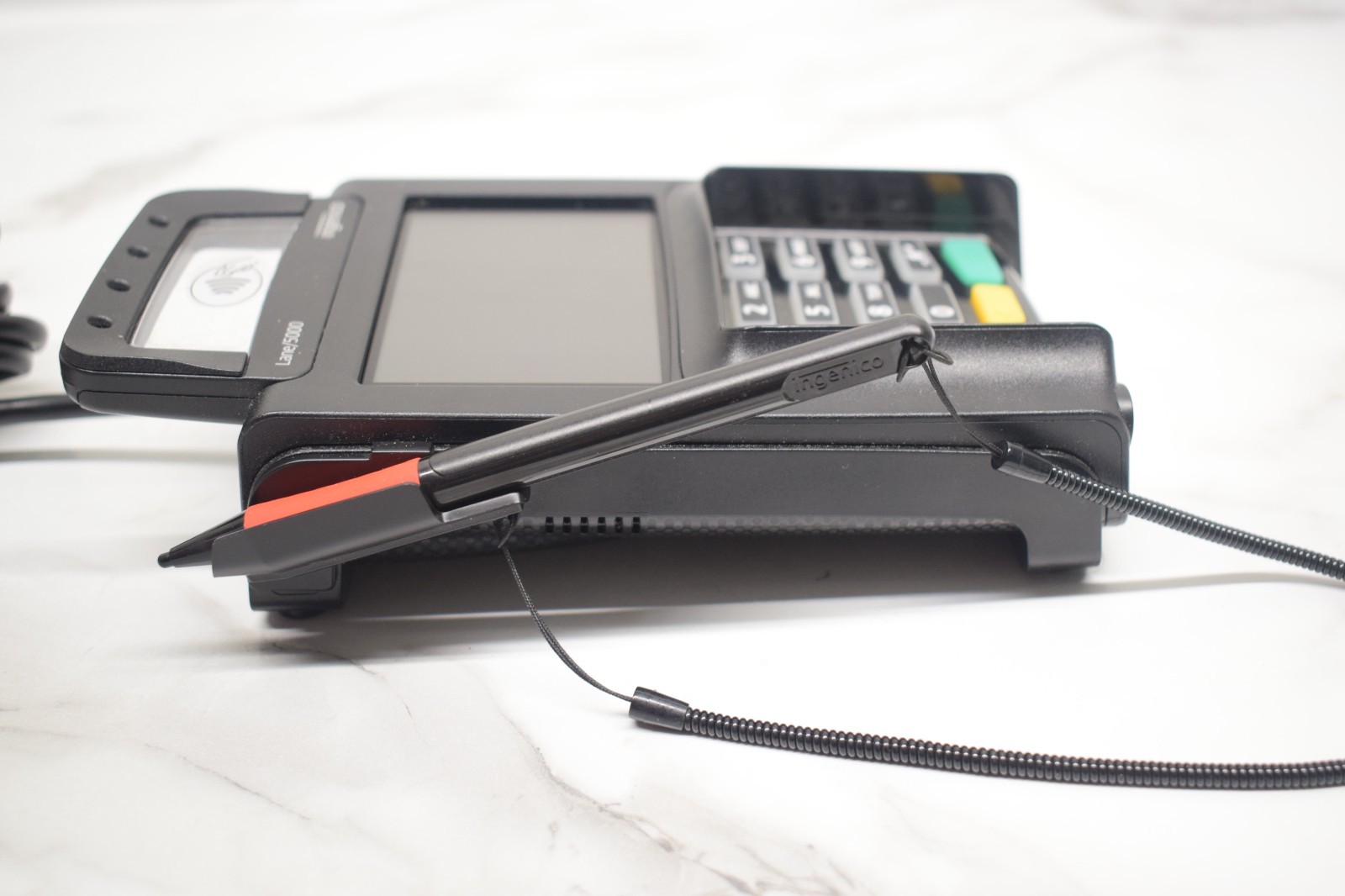 Ingenico Lane 5000 Credit Debit Card Reader Terminal Payment System + PEN READ