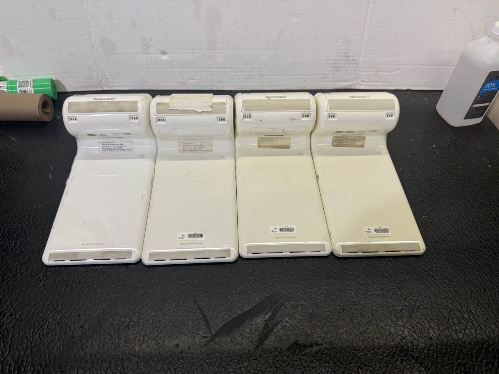 LOT OF 4 Poynt Smart Terminal P3301 Wireless POS System AS IS F26