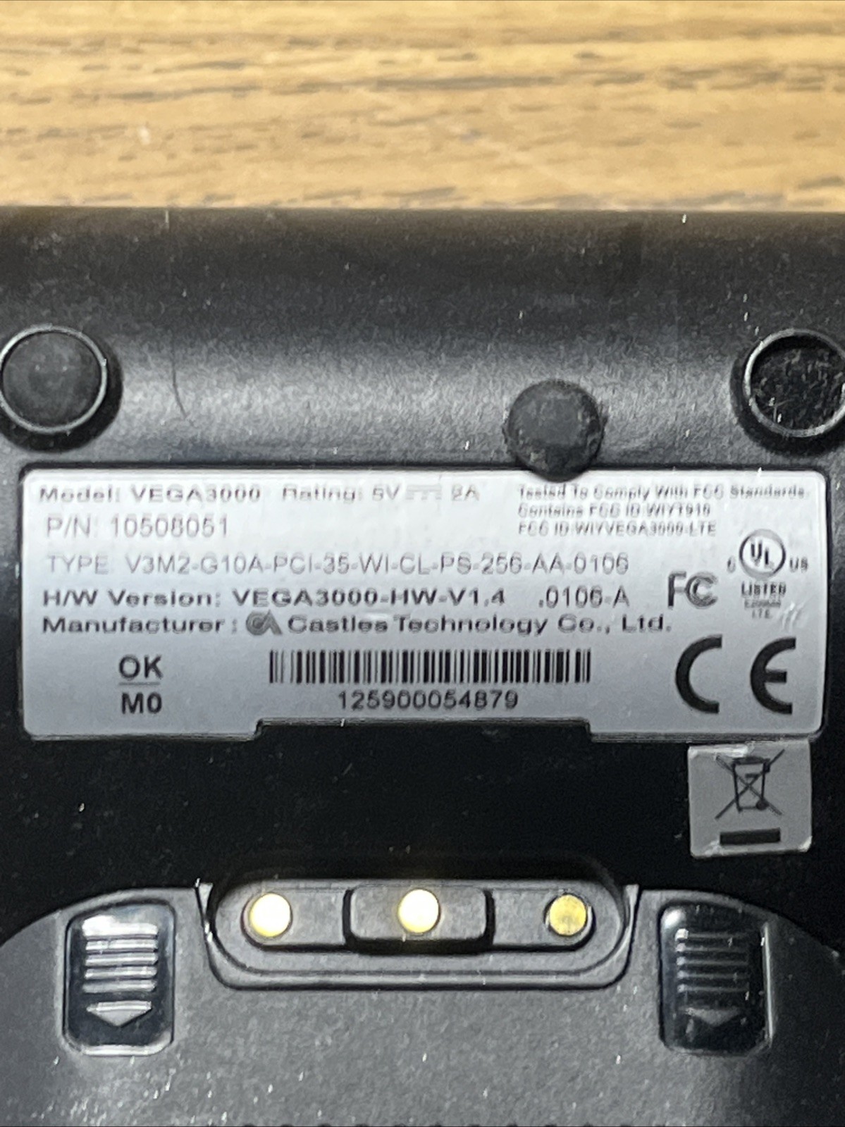LOT 2 – Dejavoo Z9 VEGA3000 Credit Card Terminal