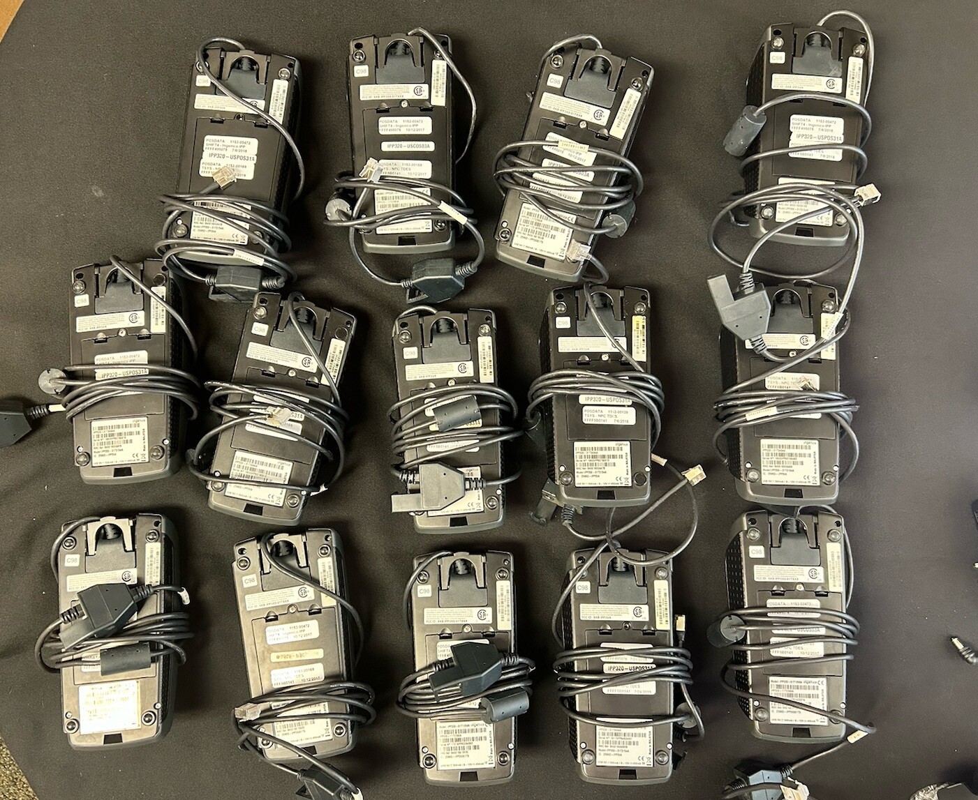 Lot of 20 Ingenico IPP320 Pinpad Credit Card Reader Machine’s & Accessories