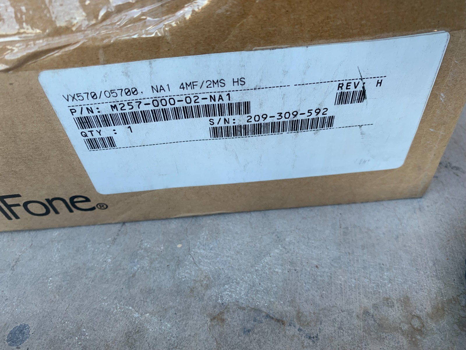 VeriFone Omni 5700 Credit Card Reader M257-000-02-NA1
