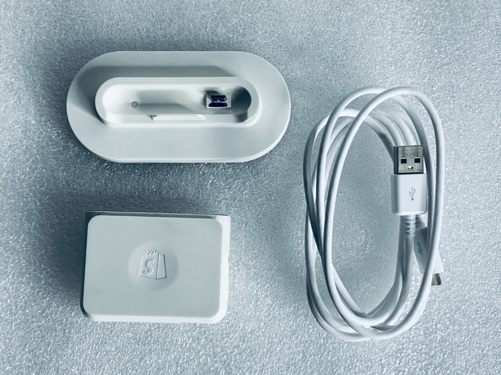 Lot Of 2-Shopify Tap & Chip S1802 Card Reader W/ Dock & S1701 Chip/Swipe Reader