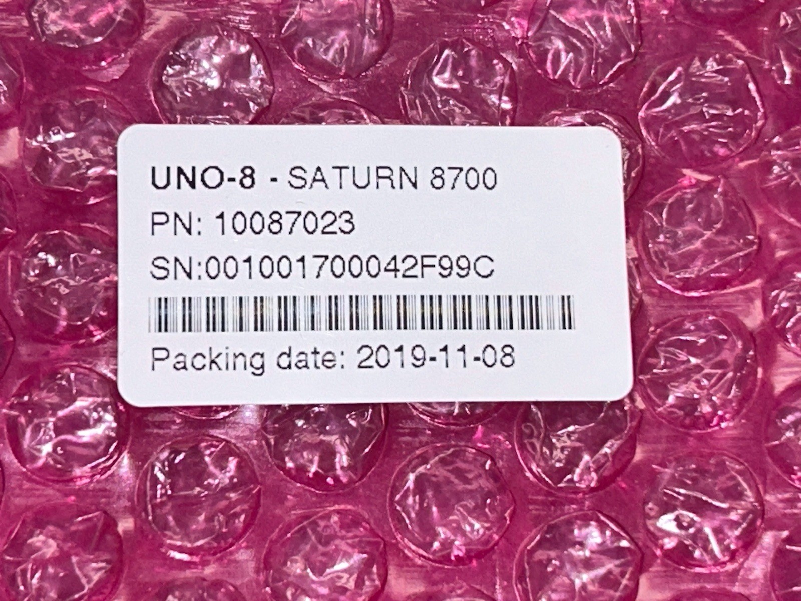 UNO-8 SATURN 8700 Contactless Card Reader #D836