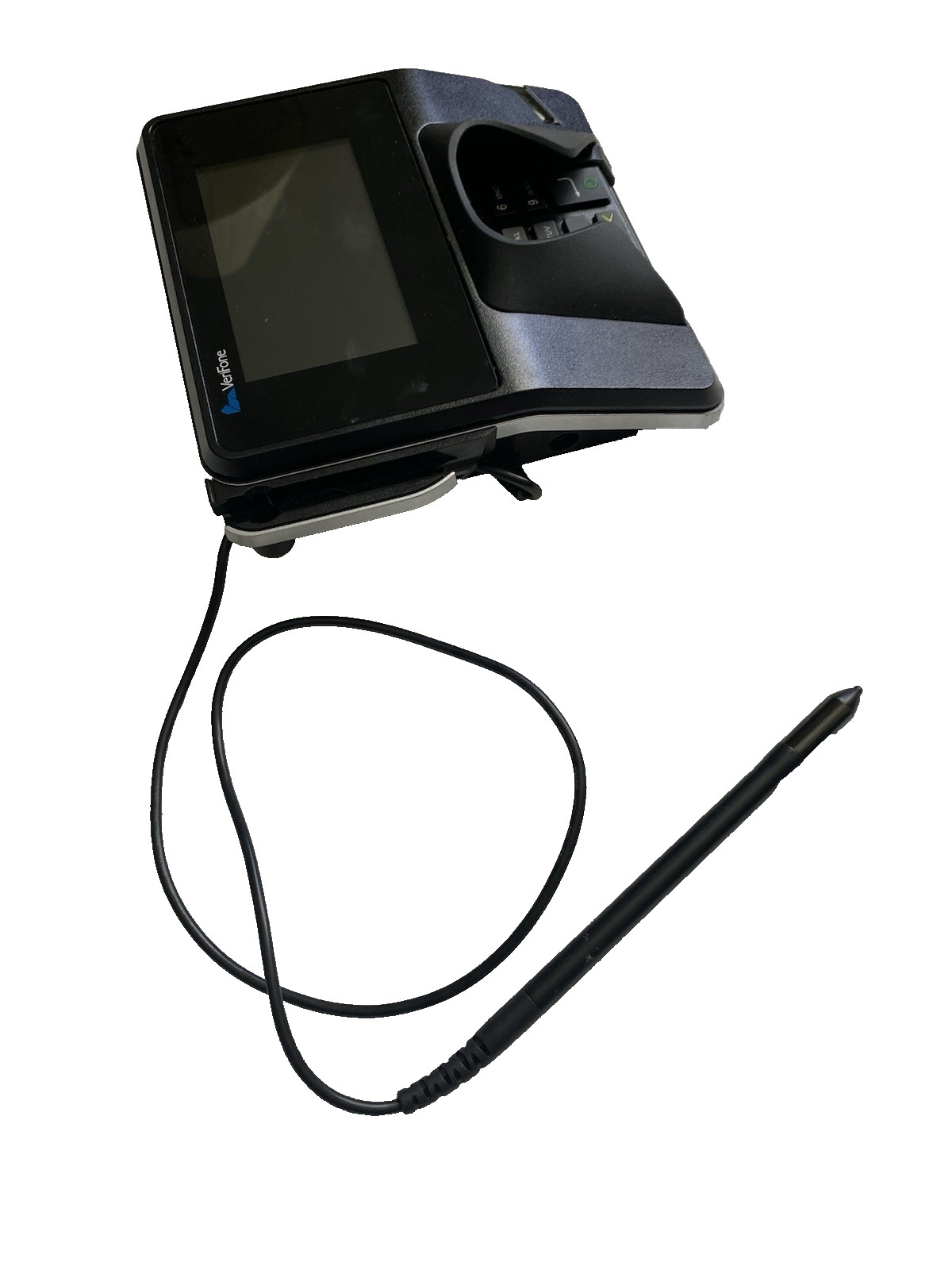 Verifone MX915 Credit Card Terminal w/ MX900-02 Comm Base – Parts or Repair