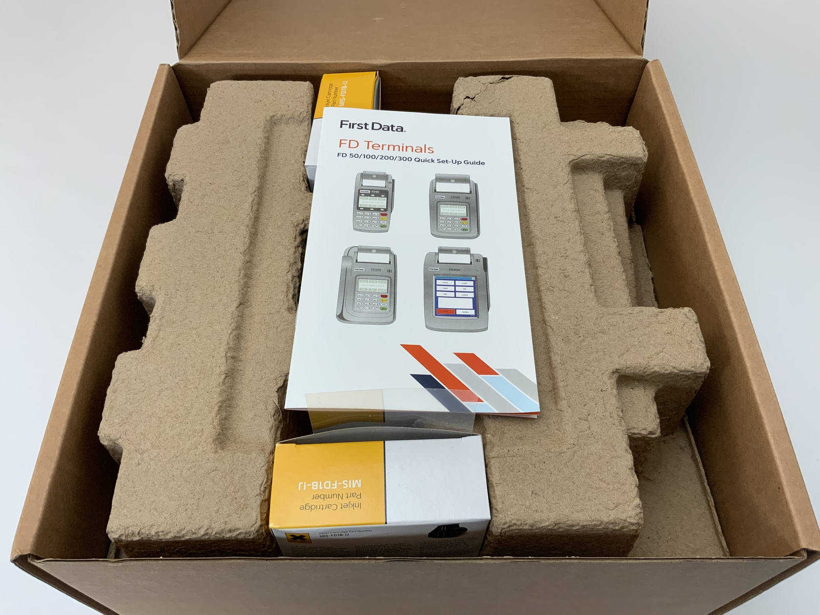 First Data FD200TI Credit Card Terminal -New Open Box!