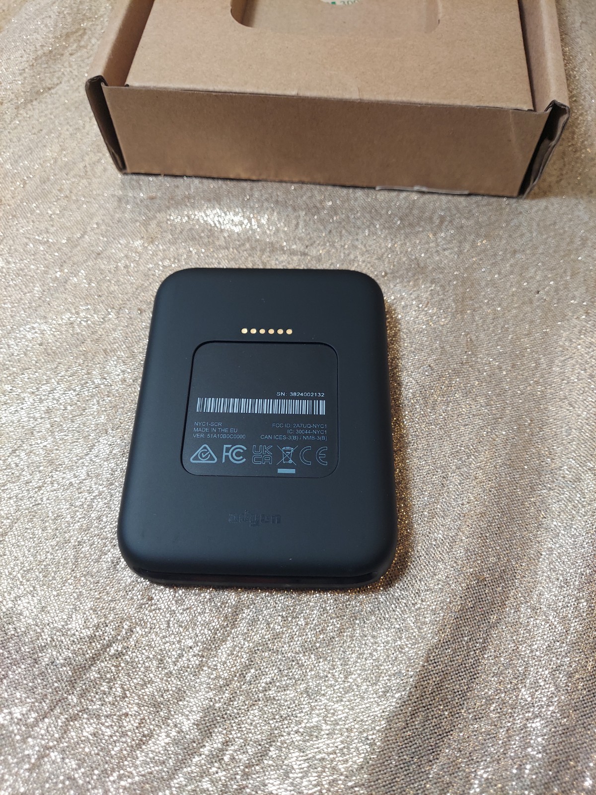 Adyen NYC1-SCR Handheld Payment Terminal Card Reader Black NYC1