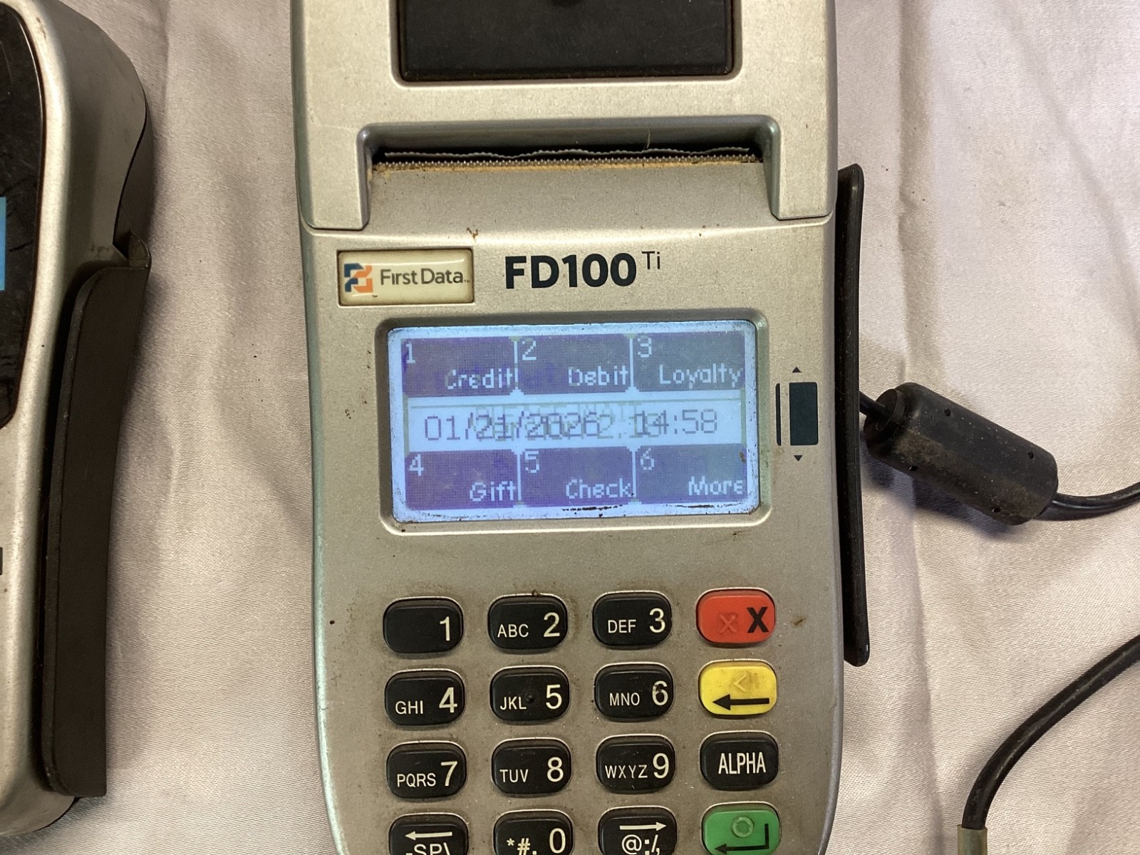 First Data FD100 TI FD100TI FD-100 and FD35 FD-35 Credit Card Machines