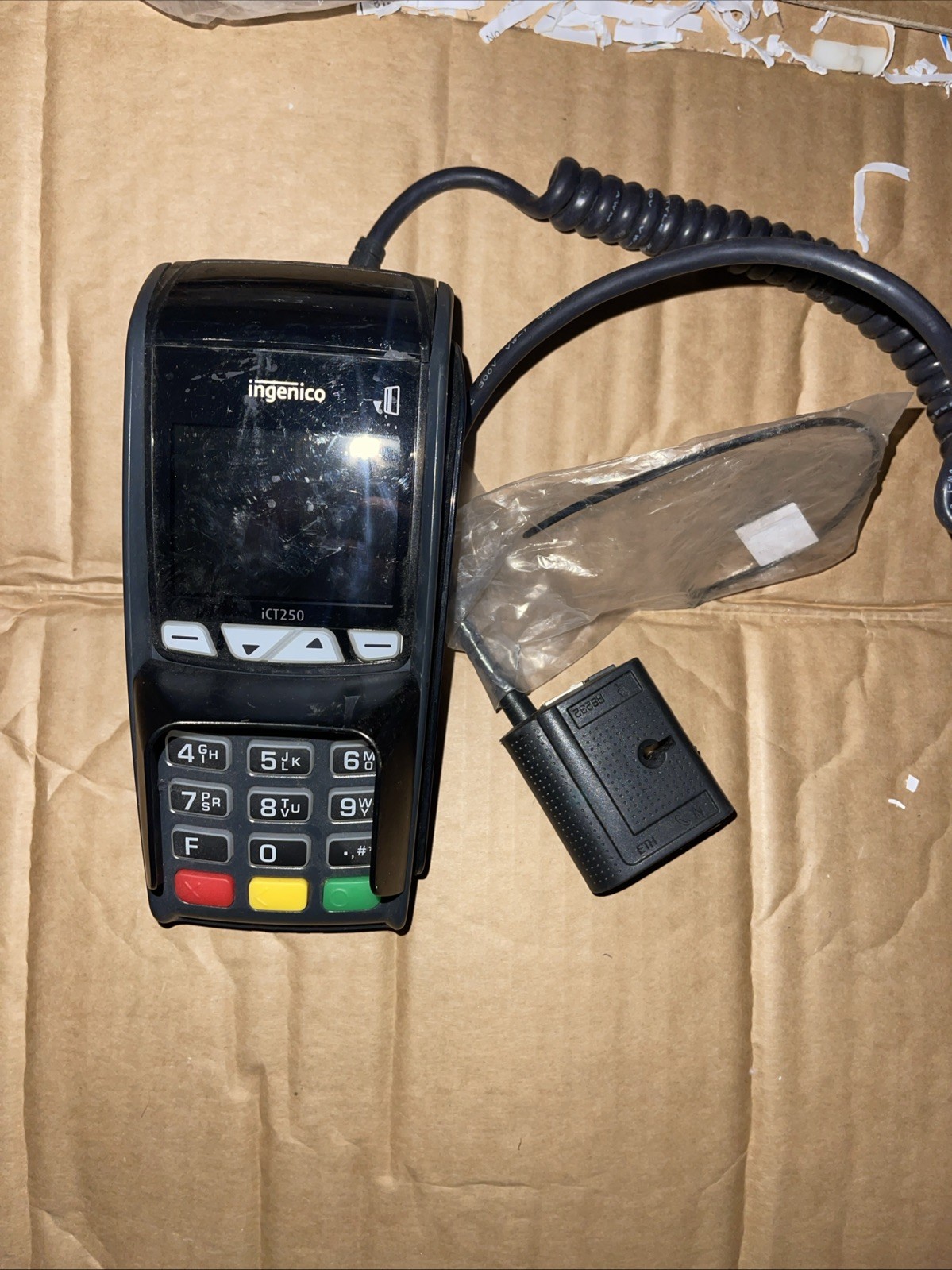 Handheld Ingenico Desk 3500 Credit Card Terminal #1