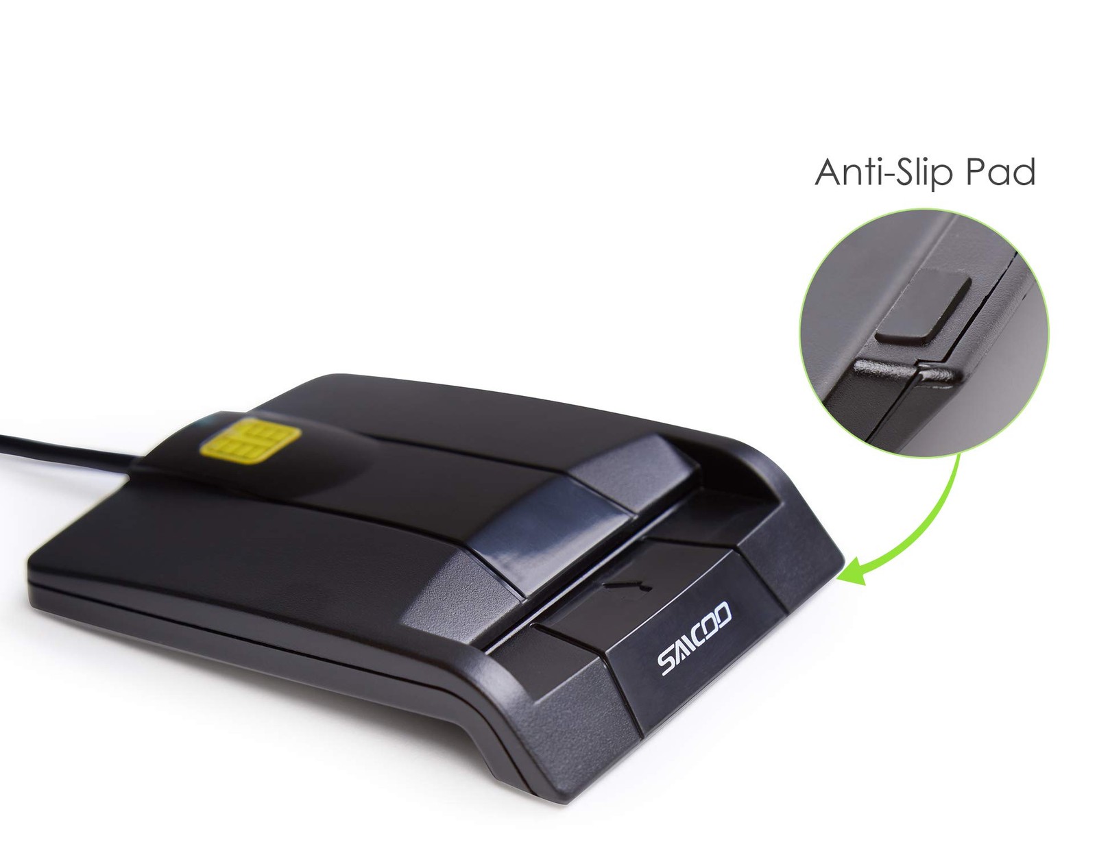 USB-C Smart Card Reader CAC DOD Compatible Windows Mac OS XP/7/8/10