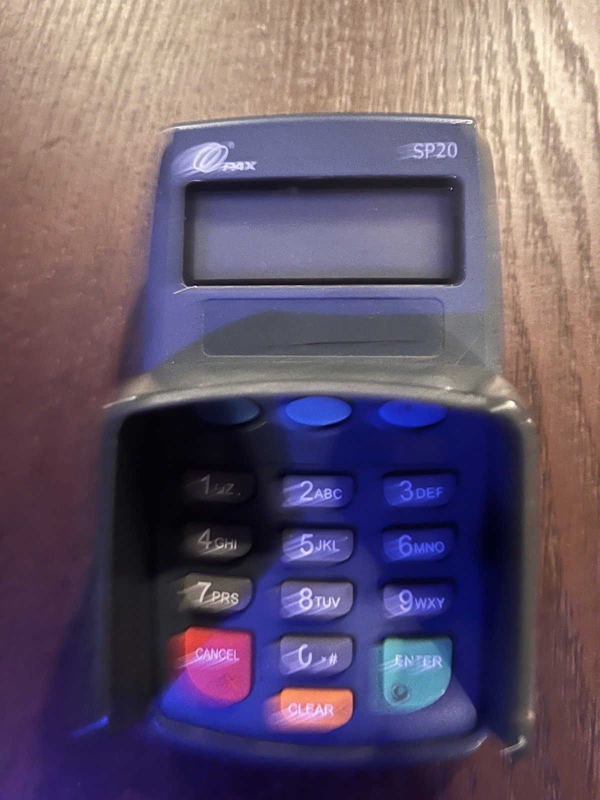 Lot of 10 PAX SP20 Pin Pad Credit Card Terminals – AS-IS