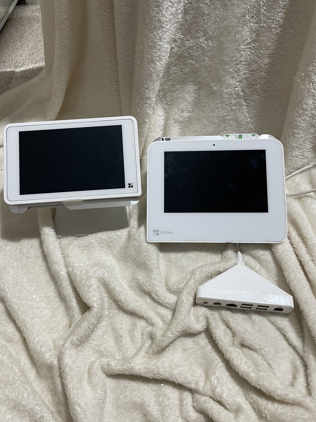 Clover Network Mobile 3G C201- POS and clover reciept printer.Not tested as is
