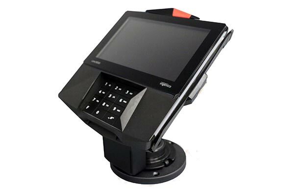 ENS 367-2284-B Tilt Swivel Low Profile Base Mount for Verifone MX915 / MX925