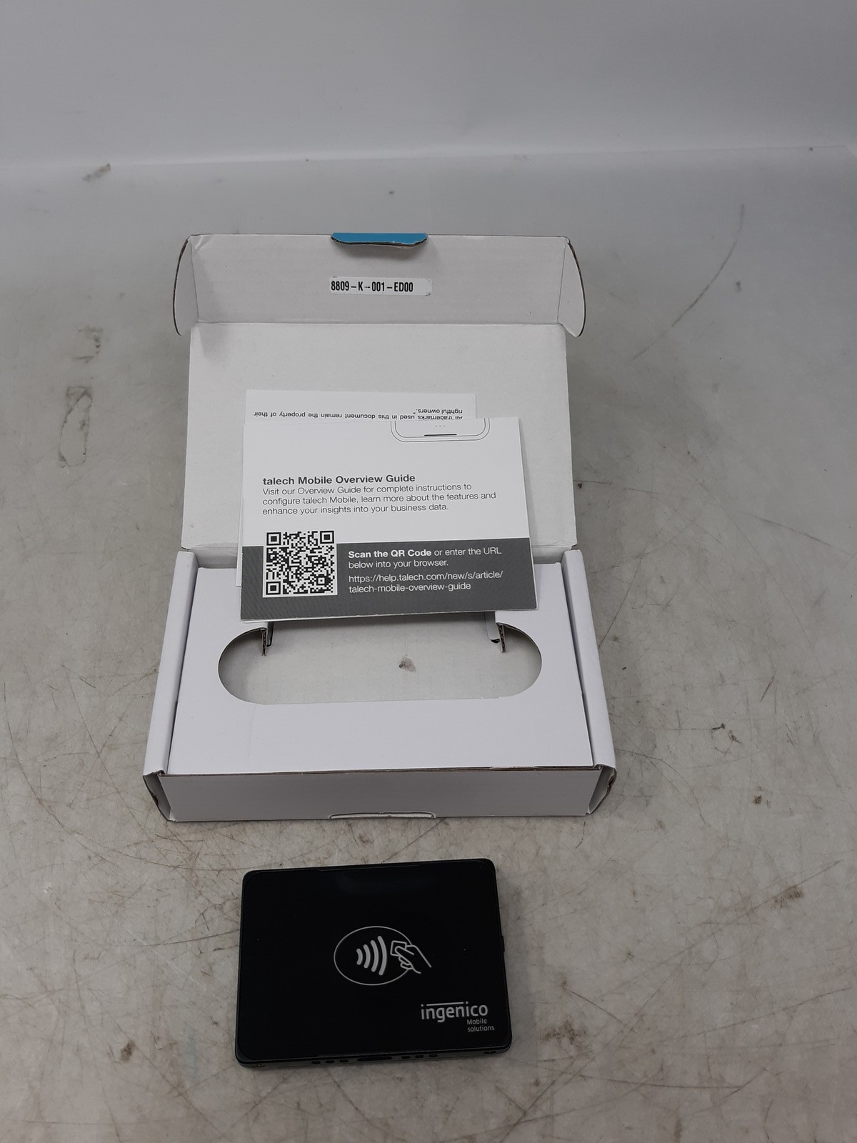 Ingenico Moby/5500 Mobile Payment Terminal Contactless Card Reader USB Cable