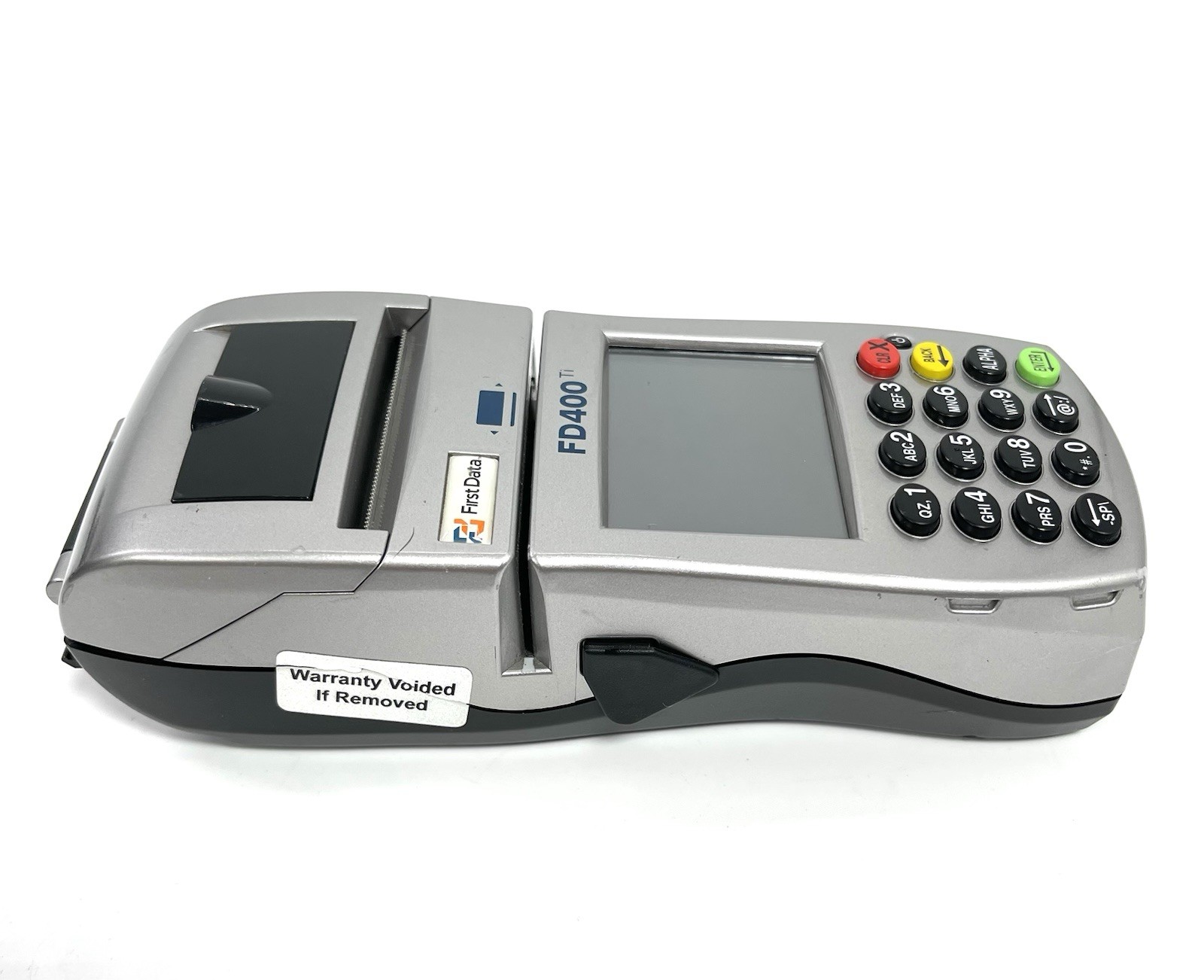 First Data FD400 Ti Business Card Terminal Reader With Power Cord