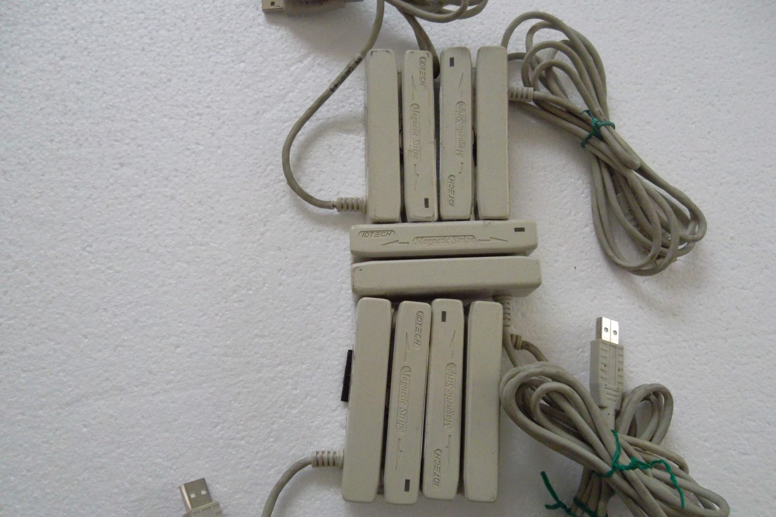 LOT-5 ID Tech Magnetic Stripe Card Reader Track 1 &2 USB ARC3331-12U IDT3331-12U