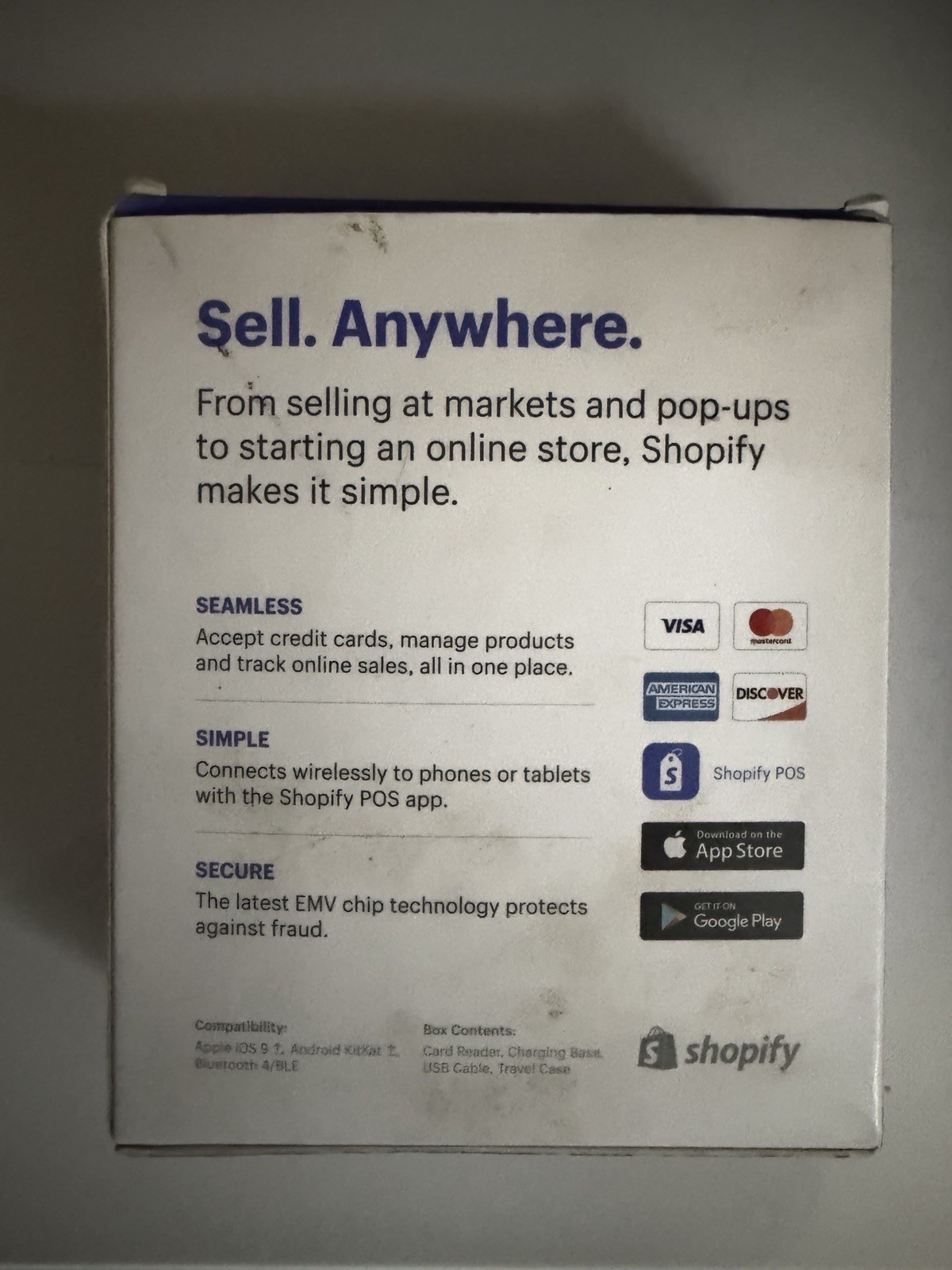 Shopify Chip & Swipe Reader a Wireless & Secure Way To Accept Credit Cards