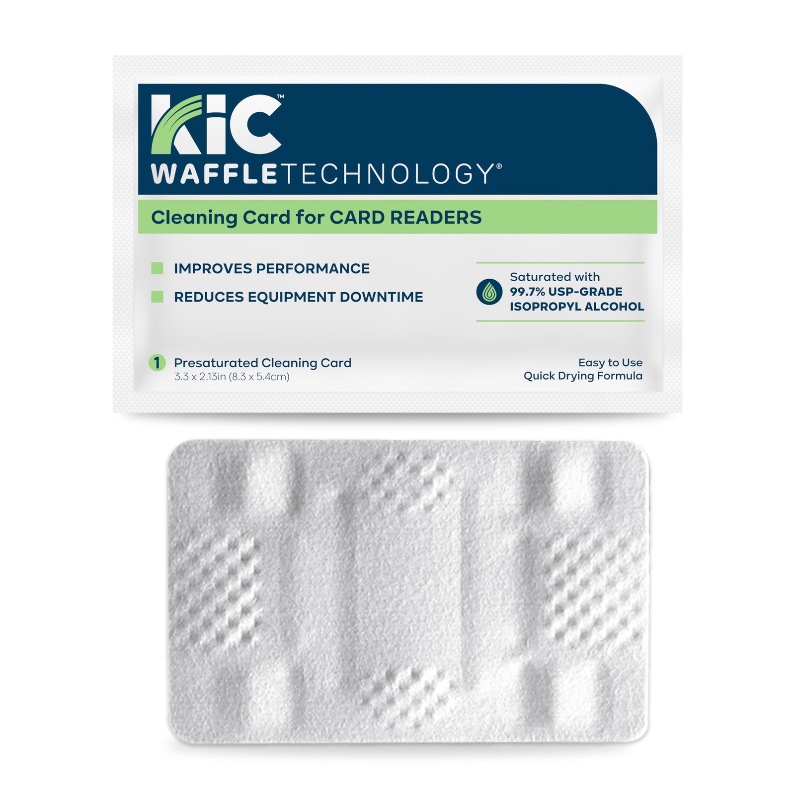KICTeam – Waffletechnology® Cleaning Cards for Card Reader Payment Machines