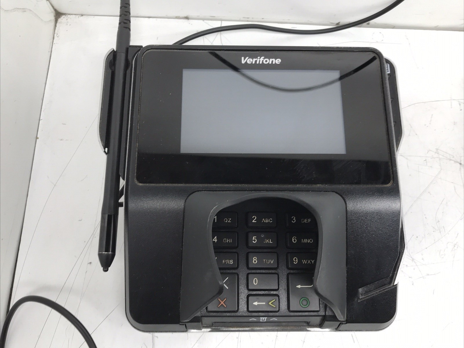 Lot of 4 VERIFONE MX 915 Pin Pad Payment Terminals with 3 MX900-02 modules