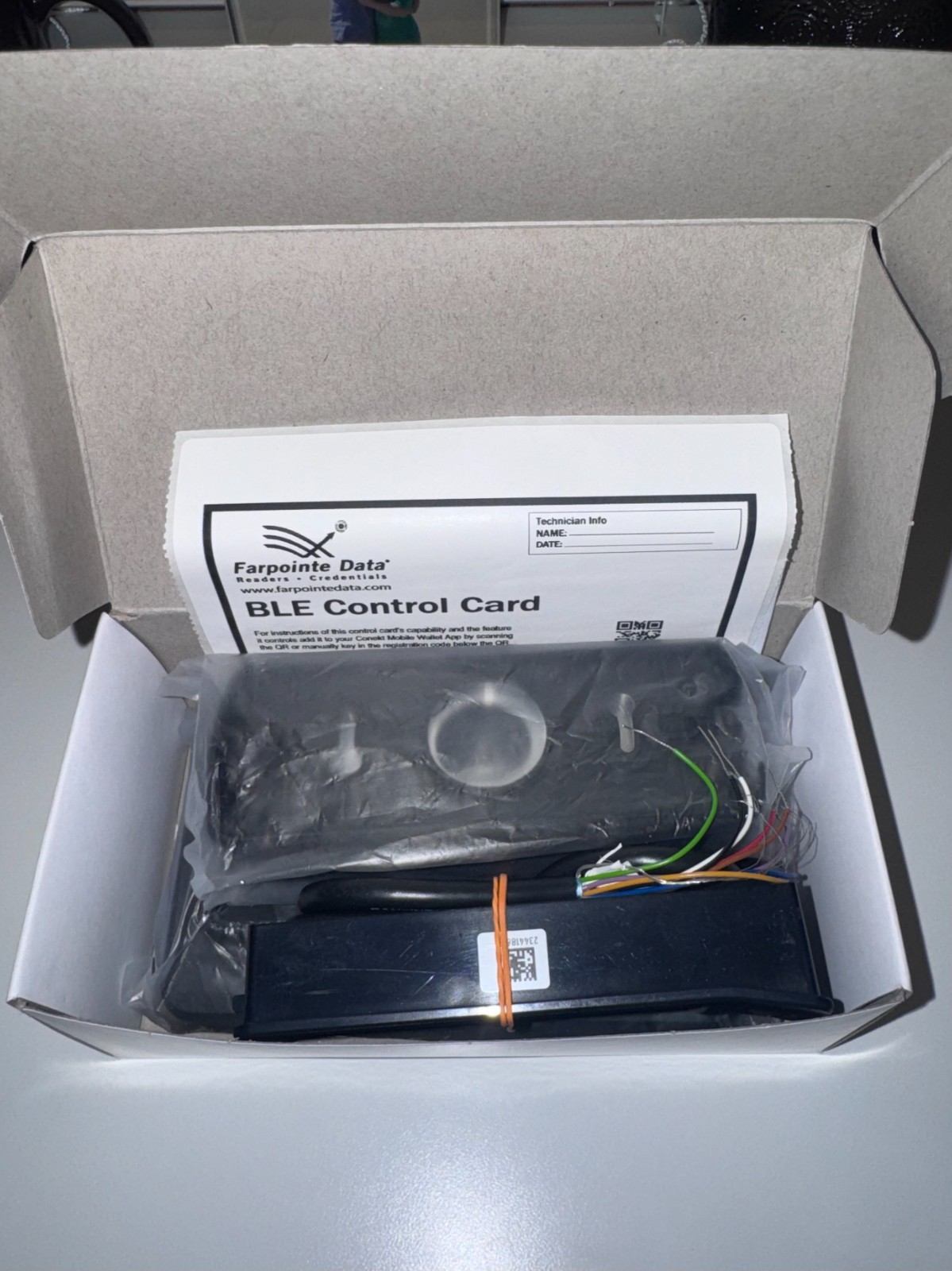 CSR-35L Farpointe Data Contactless Smartcard Reader Black Rev 10 (05561-002)