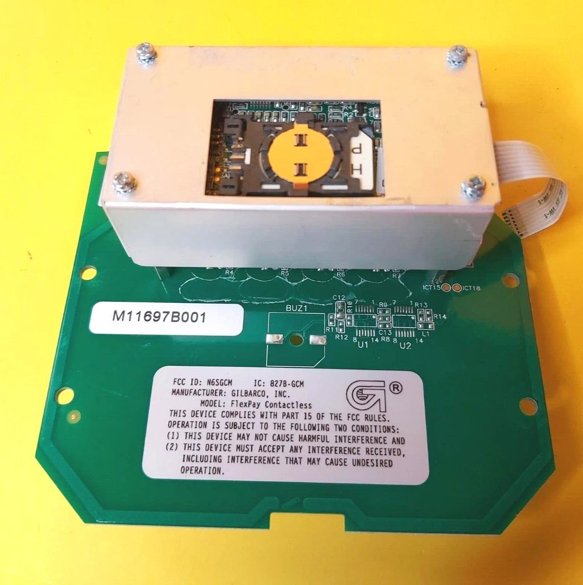 🔥 GILBARCO VEEDER-ROOT FLEXPAY CONTACTLESS FUEL DISPENSER MODULE M11697B001 ^^