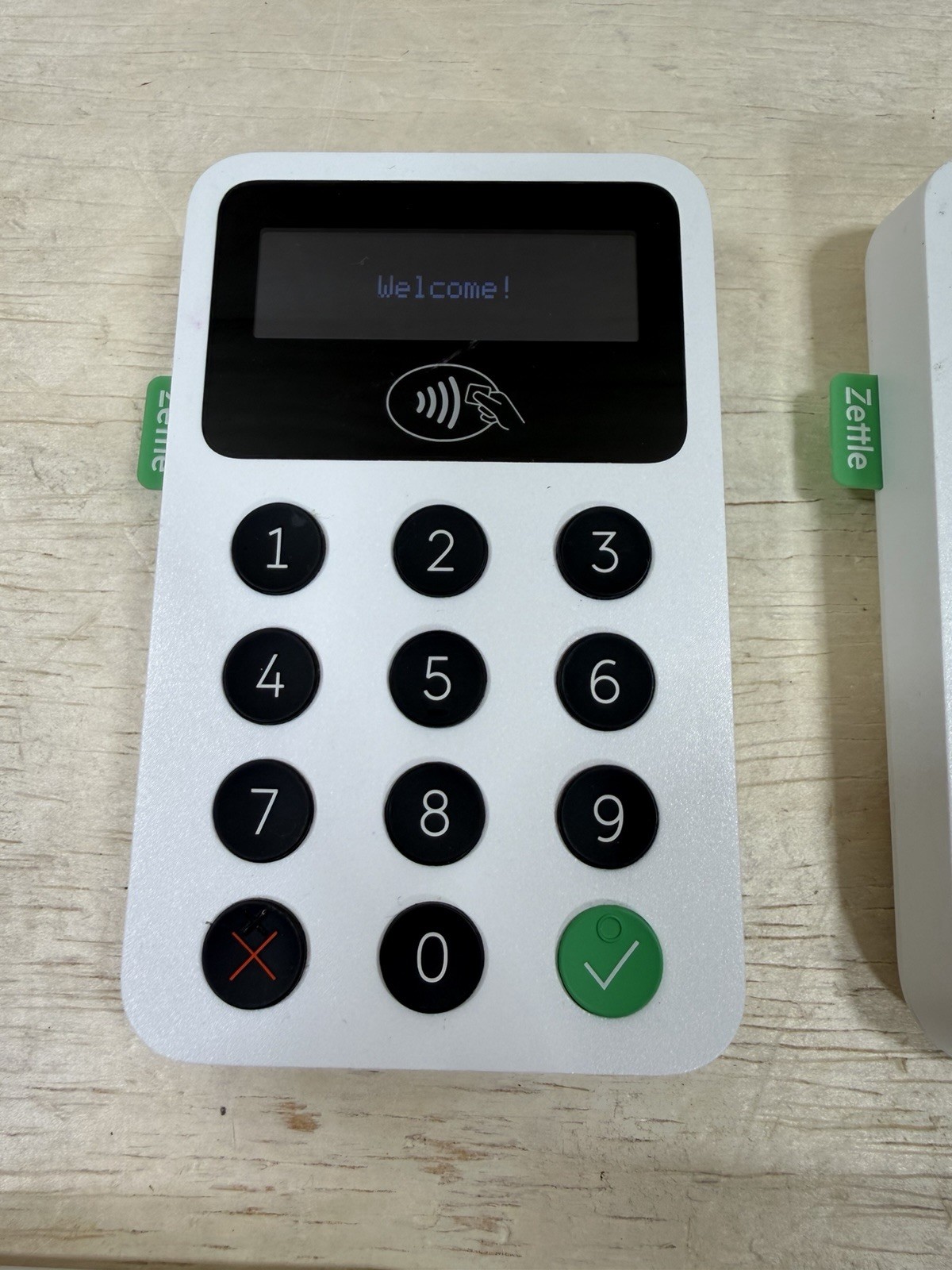 Zettle Reader 2 Card Reader Terminal Point of Sale – White LOT OF 5 UNITS