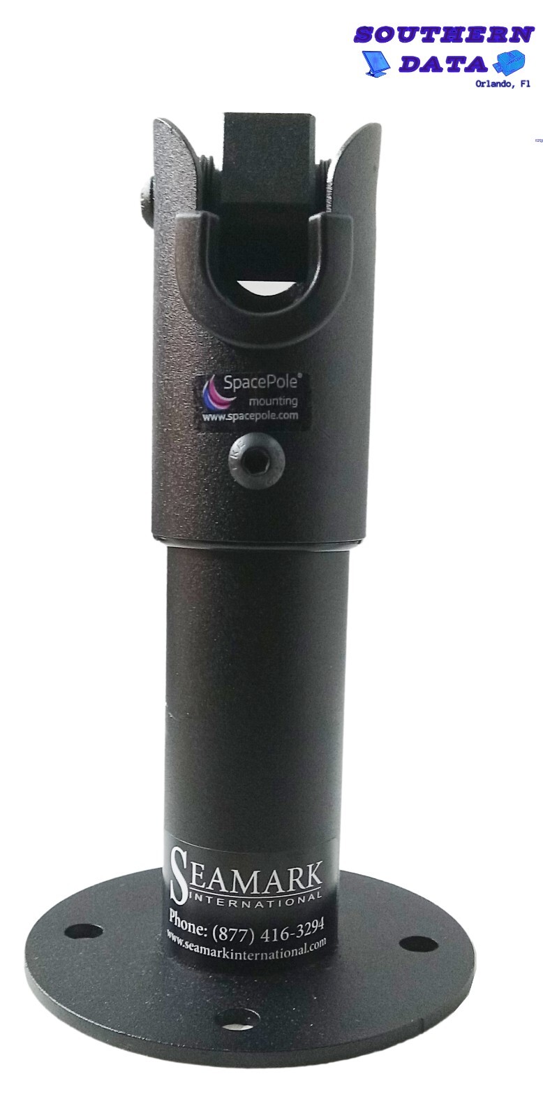 SpacePole DTP171-02 SP2 DuraTilt with 100MM Pole Mount for Payment Terminals