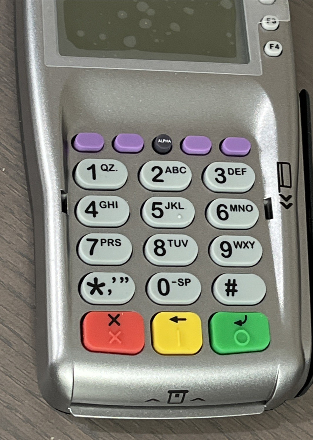 New Verifone VX-805 Pin Pad Card Reader 160mb Keypad & Cables