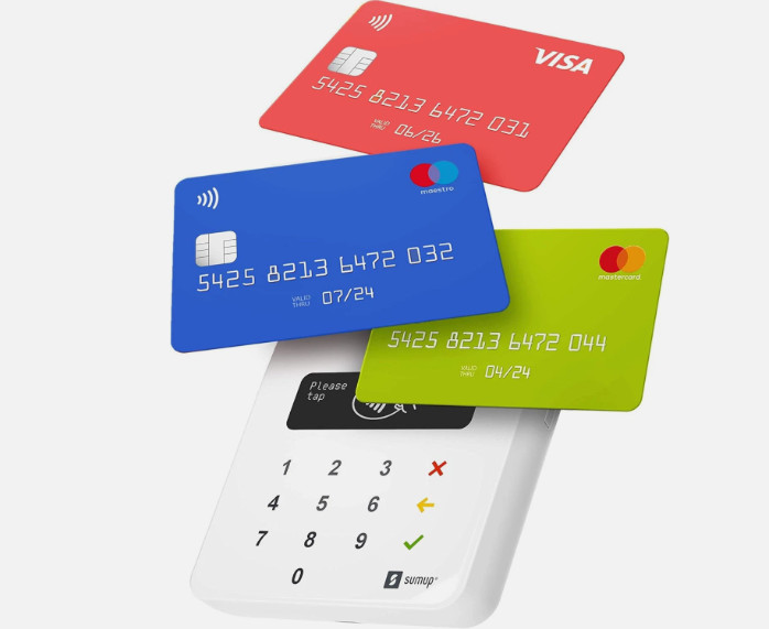 SumUp Plus Card Reader, Bluetooth – NFC RFID Credit Card Reader for Smartphone