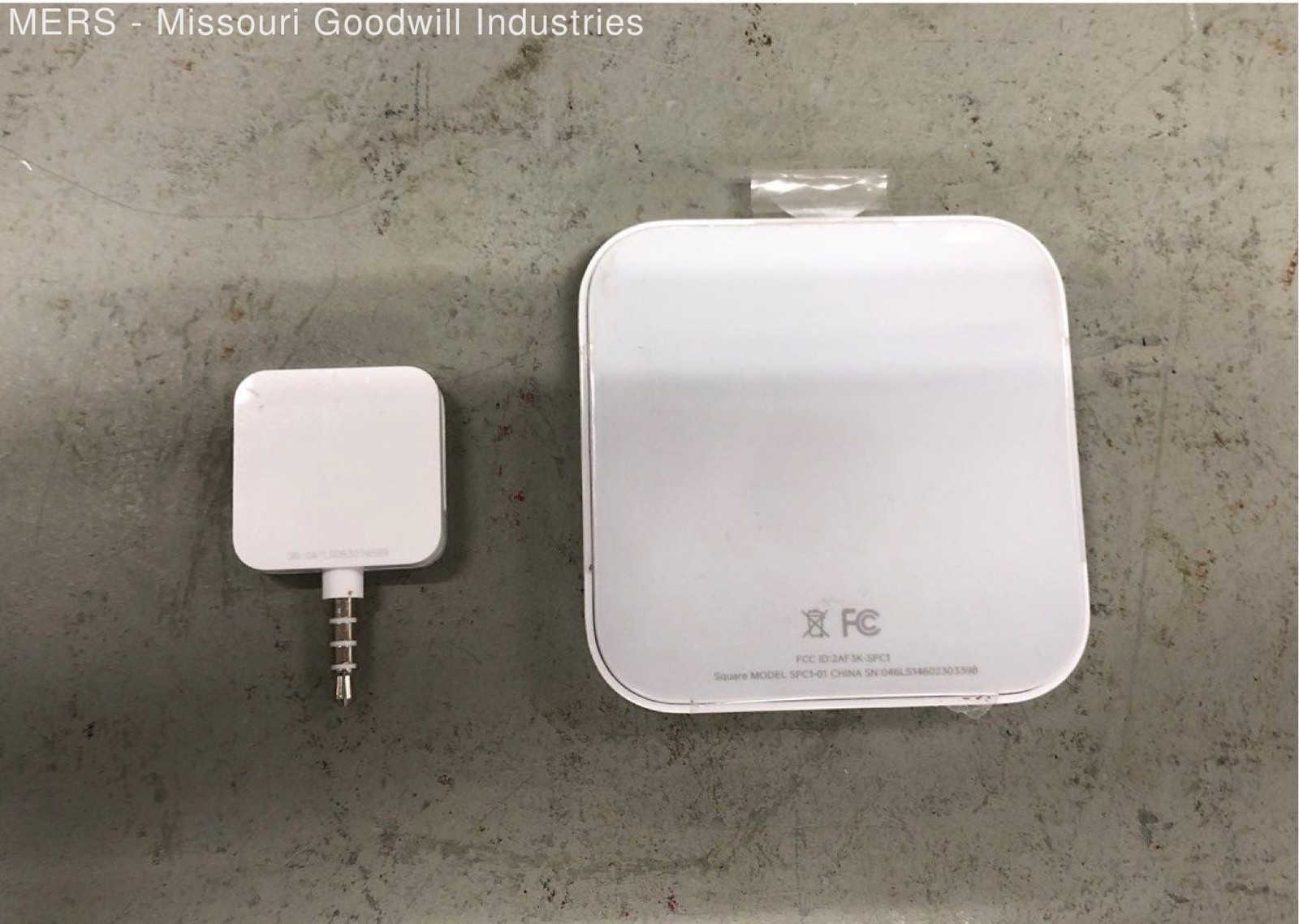 Square Contactless and Chip Reader SPC1-01 & Magstripe Reader Lot Untested