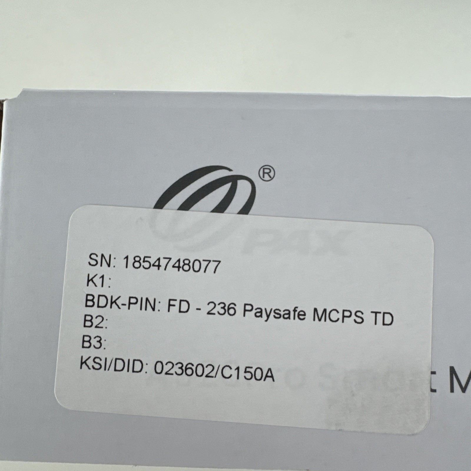 PAX A920 Pro Smart POS Payment Terminal A920Pro-0AW-RE5-30EA WiFi 4G Locked