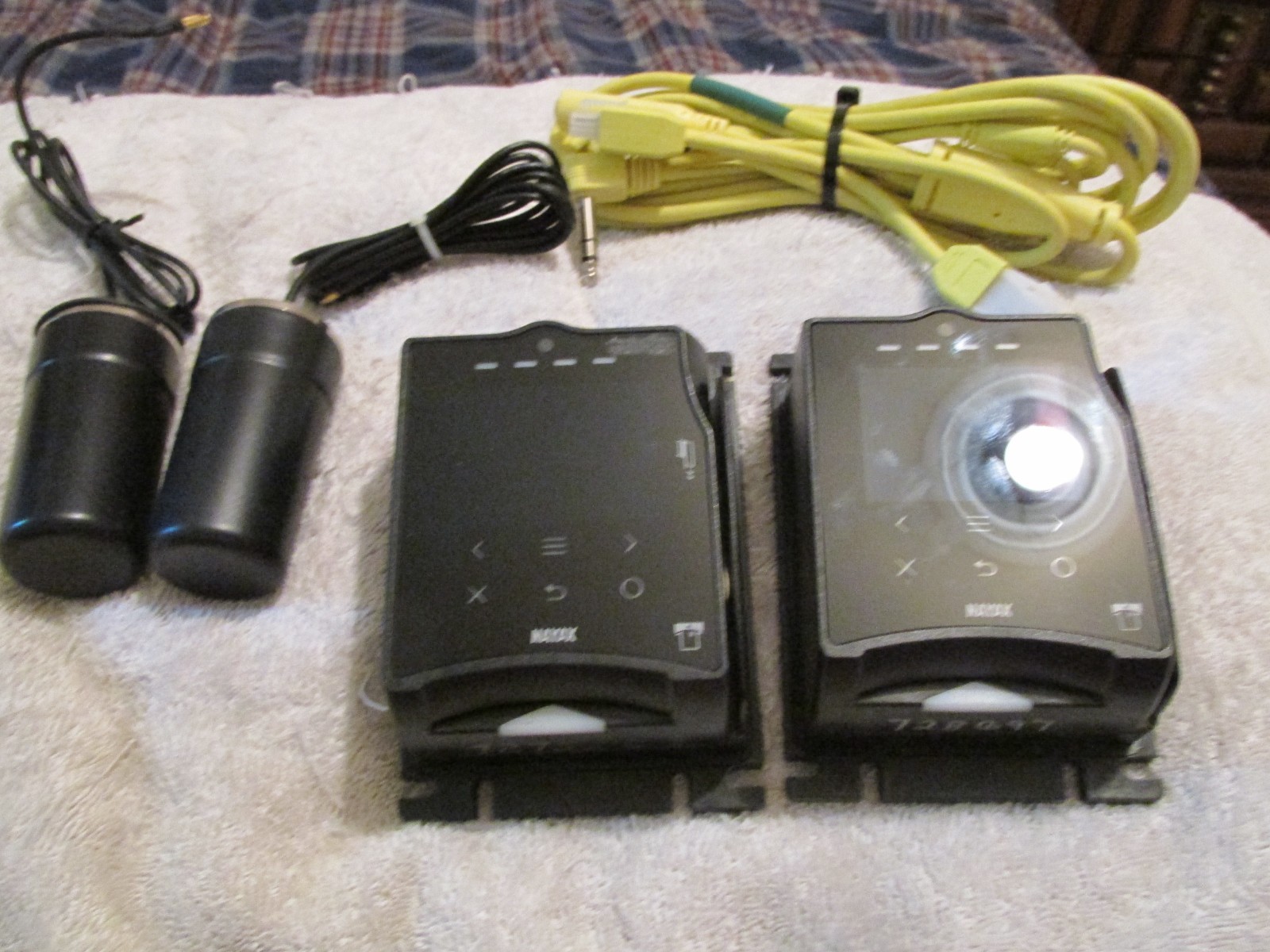LOT of 2 Nayax VPOS Touch Credit Card Readers w/ power cord antenna UN-TESTED
