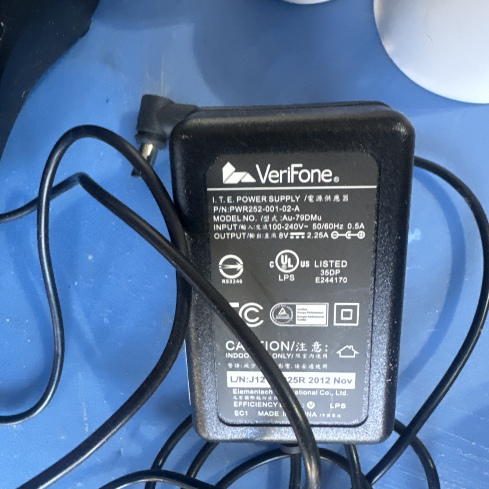 First Data FD55 Credit Card Terminal No Cables. Untested Parts