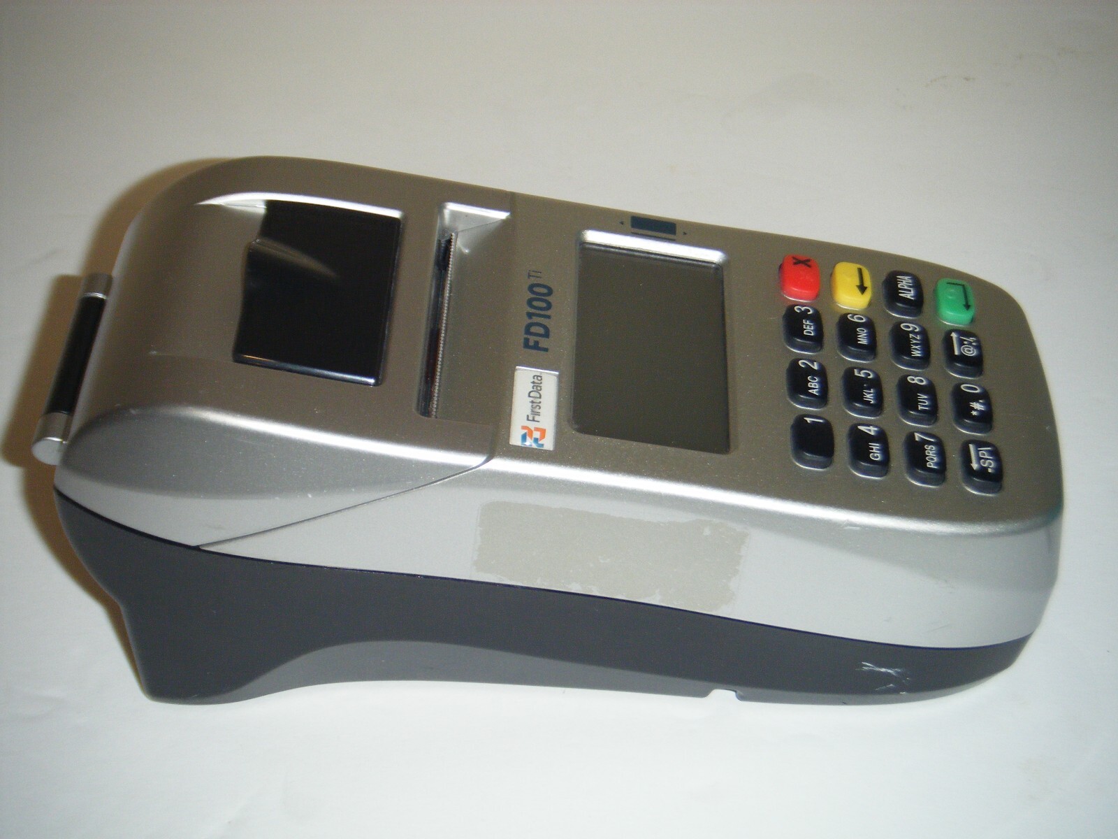 First Data FD100ti Credit Card Terminal Reader Machine (AS-IS)