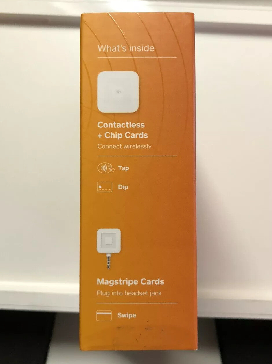 SQUARE READER CONTACTLESS CHIP MAGSTRIPE ACCEPT PAYMENTS EVERYWHERE