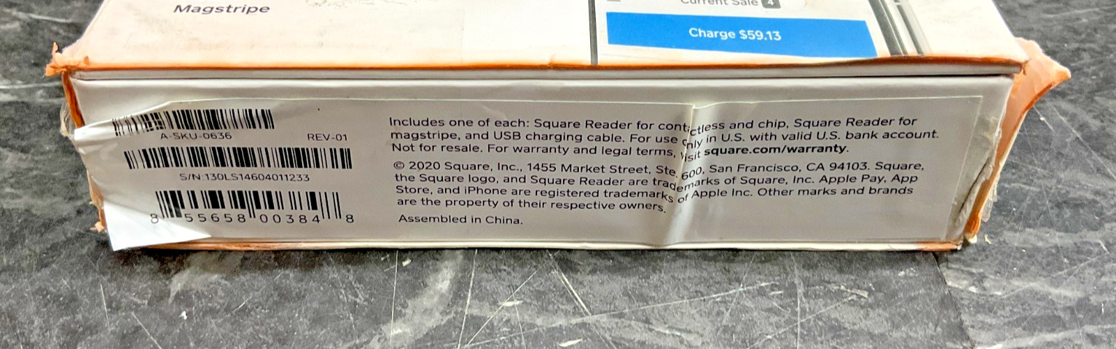 Square Contactless Reader A-SKU-0485 ✅ ❤️️ ✅ ❤️ BRAND NEW! ✅ ❤️️ ✅ ❤️