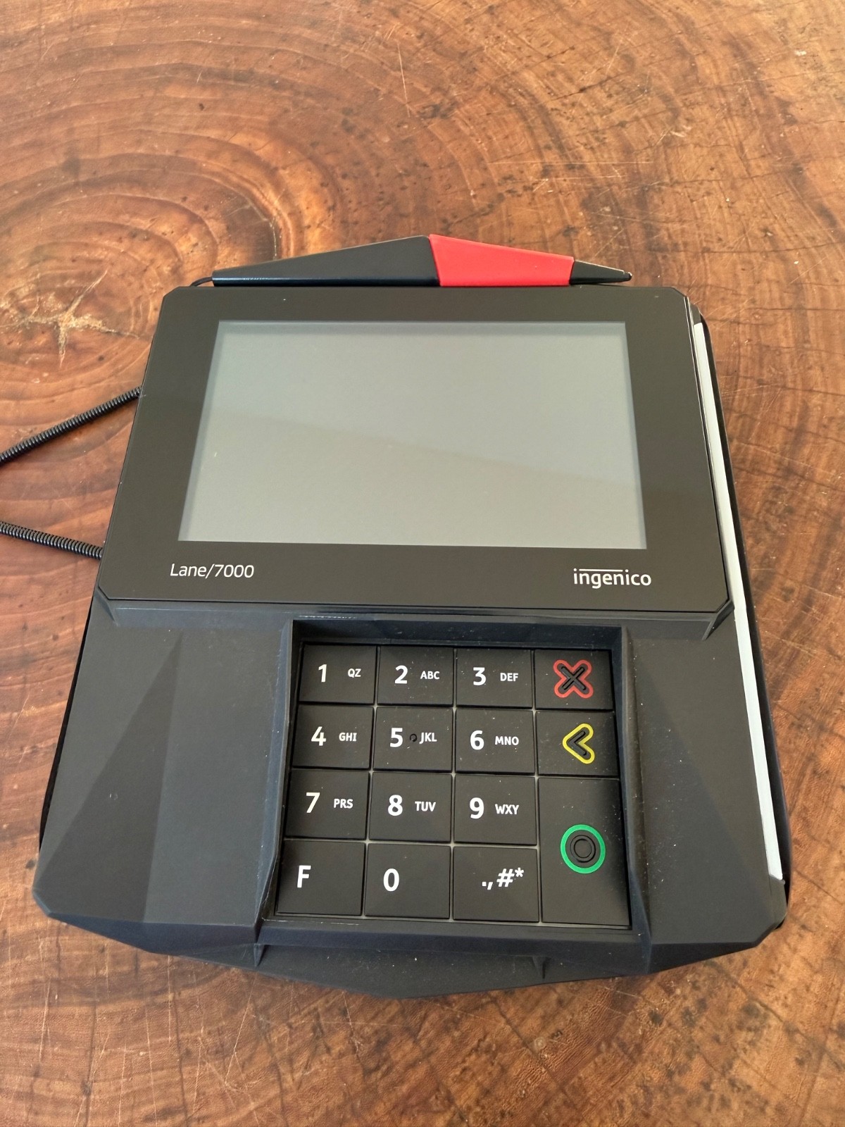 Ingenico Lane 7000 Credit Card Payment Terminal – USB and Stand BUNDLE