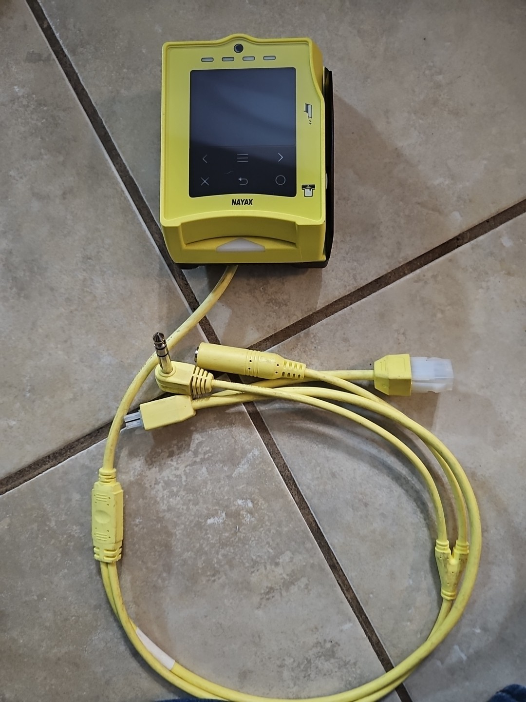 Nayax VPOS Touch Credit Card Reader ST4GUS001Y01S2 Untested For Parts