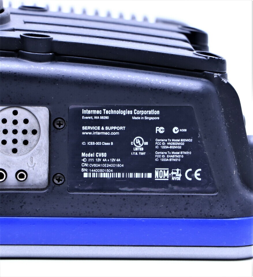 INTERMEC CV60 VEHICLE MOUNT COMPUTER