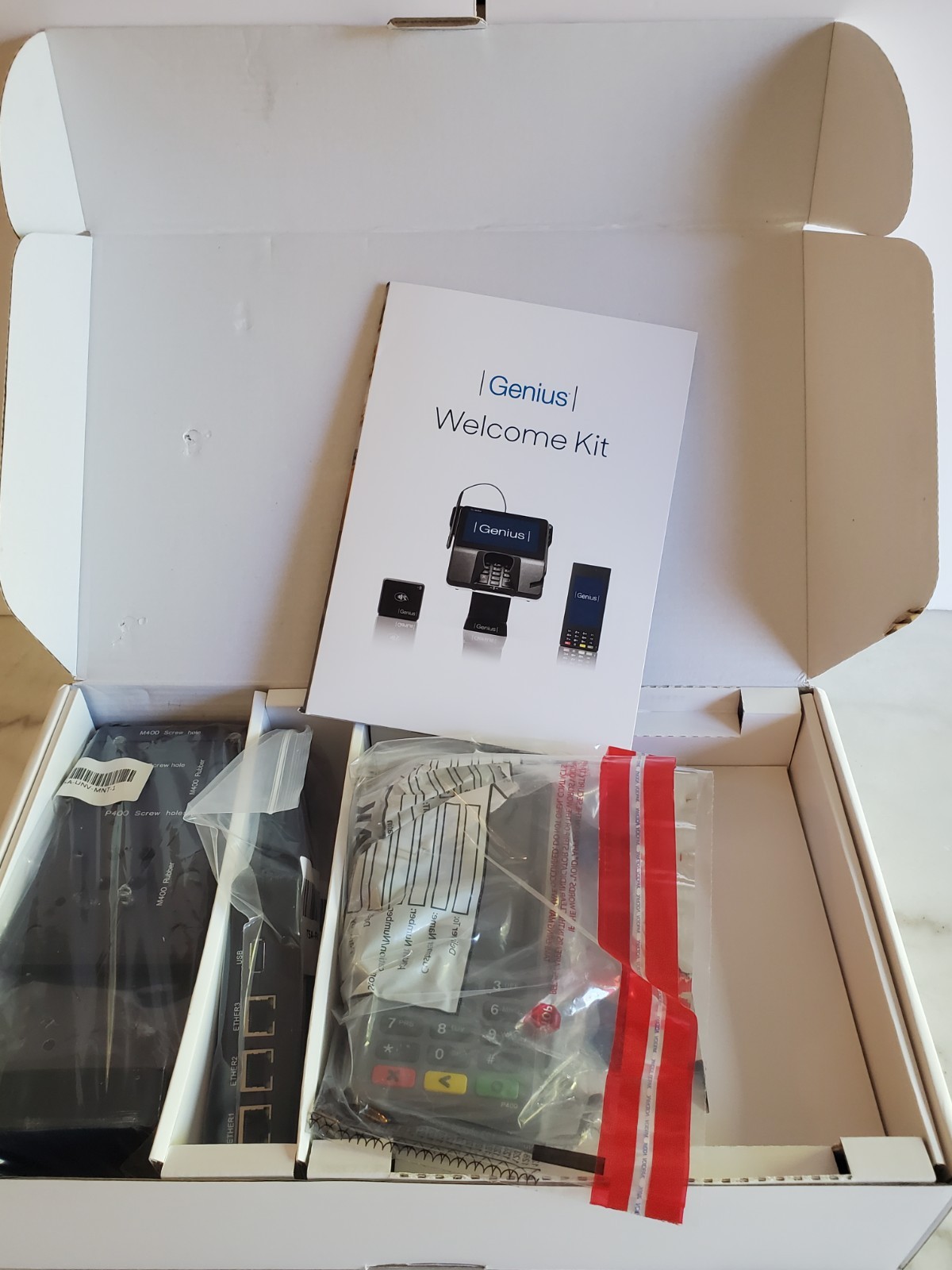 Verifone P400 Plus Payment Terminal Genius P2PE As-Is new in box
