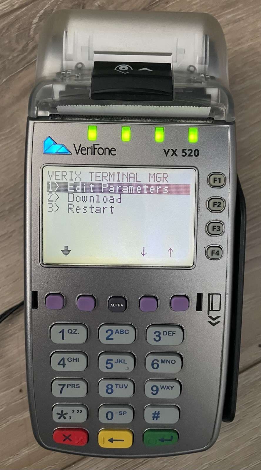 VeriFone VX 520 Wired Credit Card Terminal, VX Series Card Payment Terminal