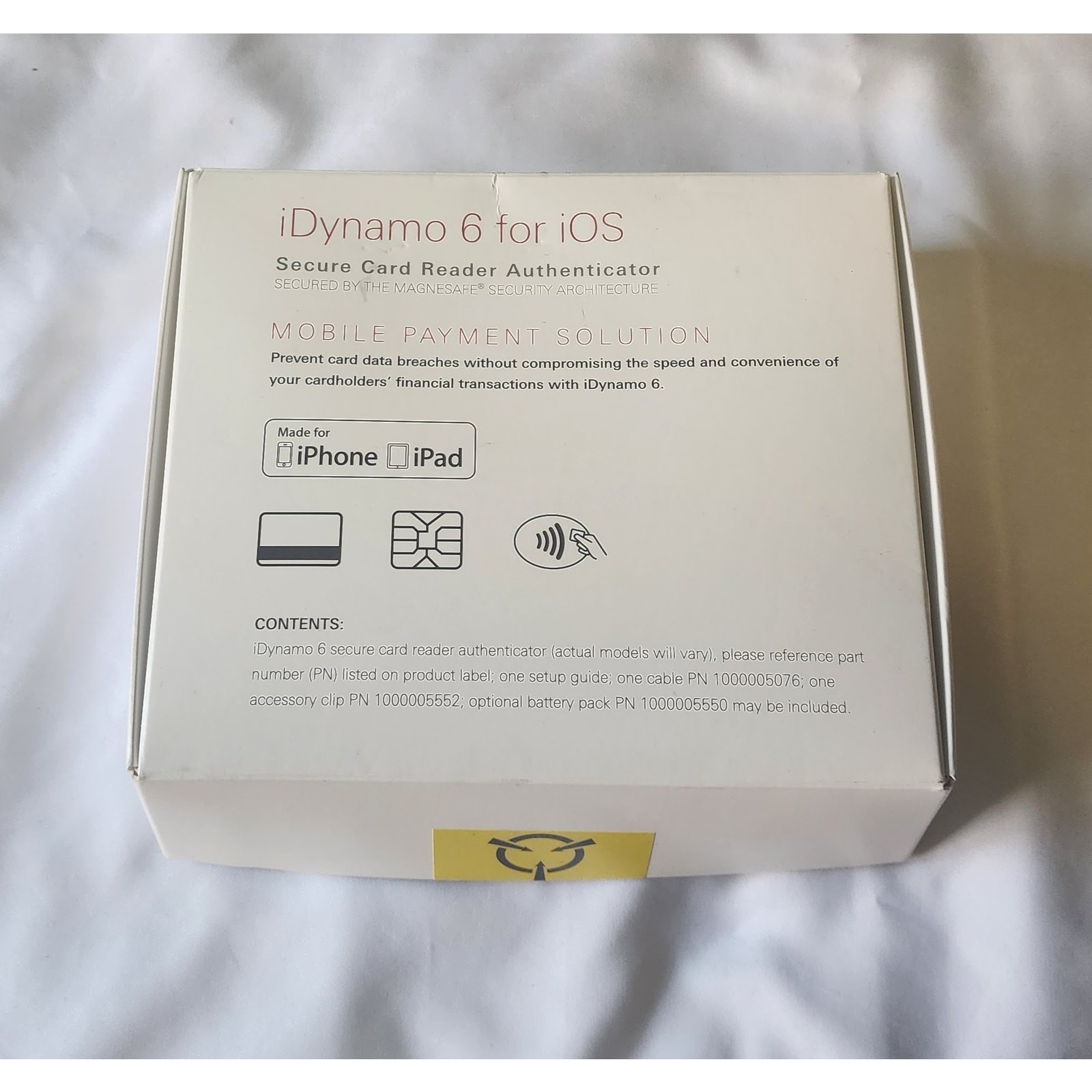 Magtek iDynamo 6 for IOS – Magnetic Card NFC Reader Mobile Payment iPhone iPad