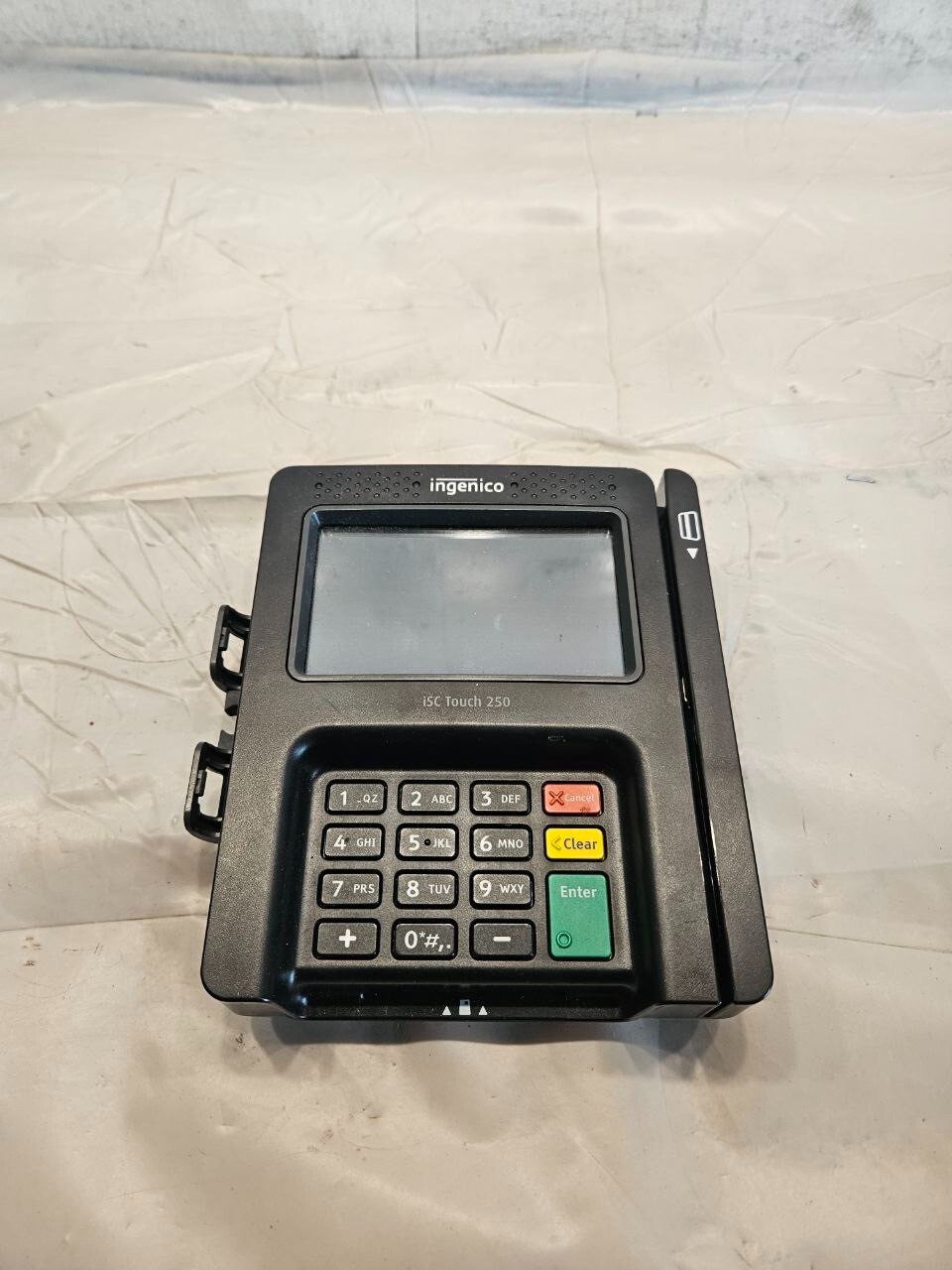 INGENICO ISC TOUCH 250 PAYMENT TERMINAL CREDIT CARD MACHINE USPIS-18A