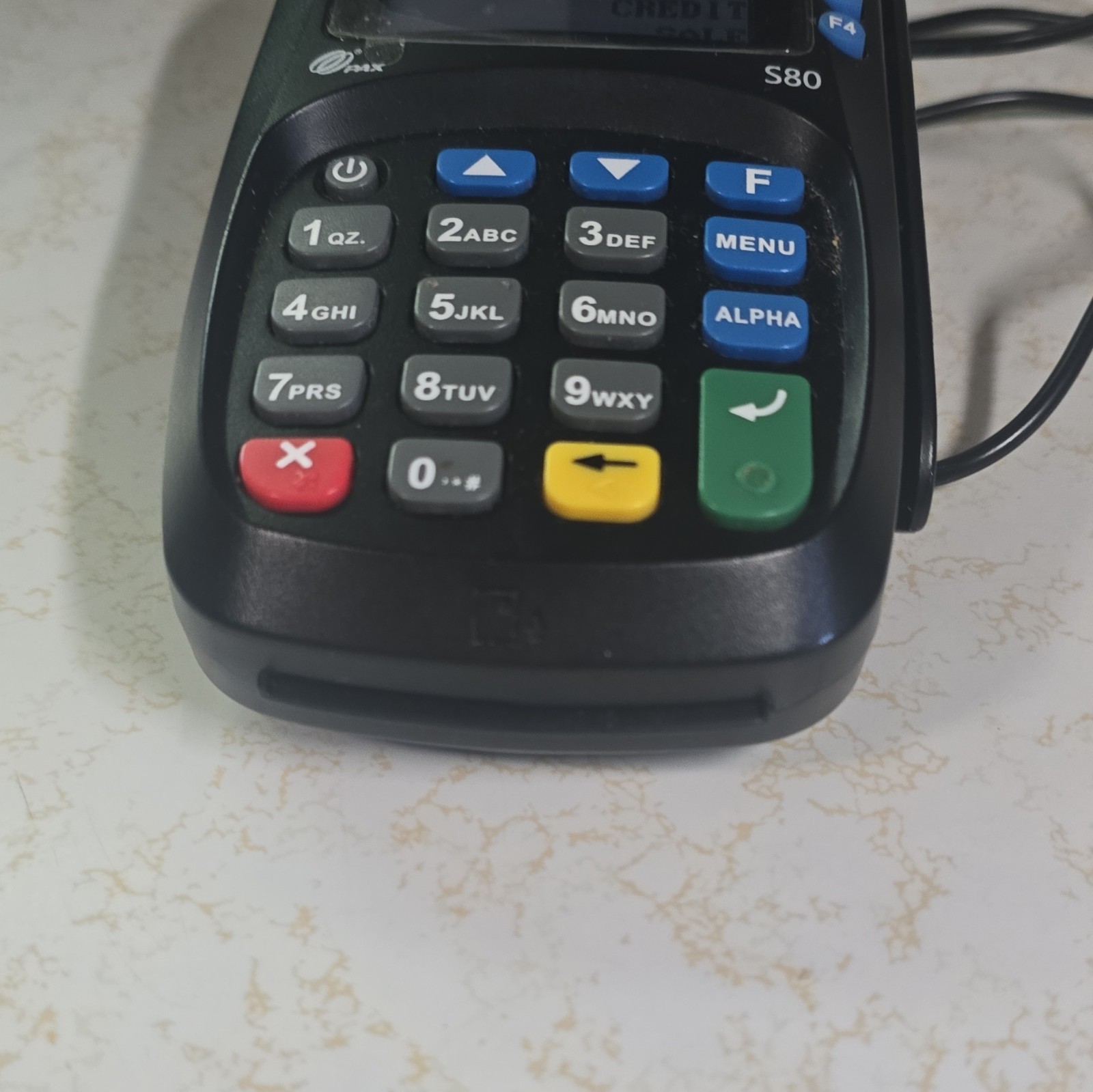 PAX S80 Credit Card Terminal –No Power Adapter