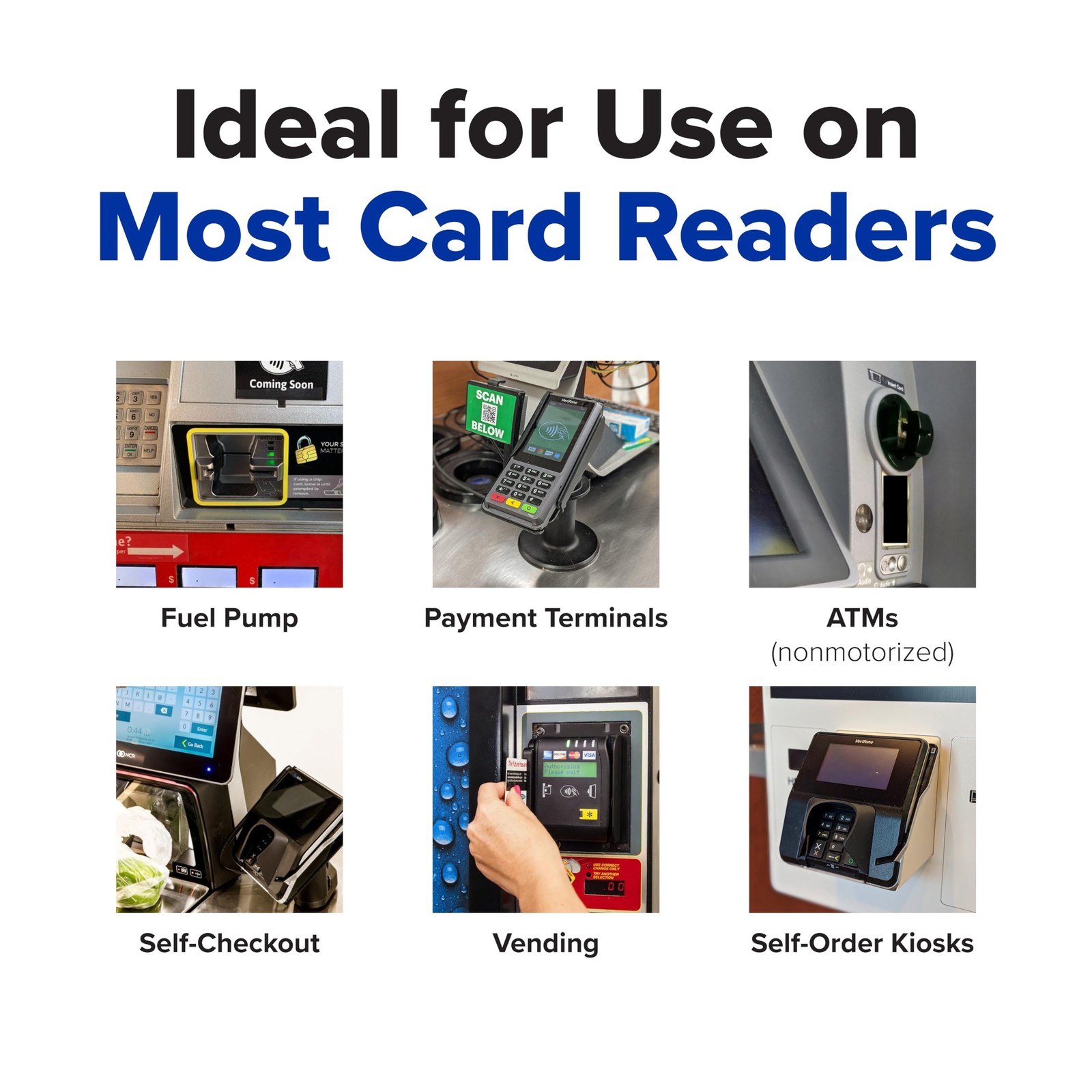KICTeam – Waffletechnology® Cleaning Cards for Card Reader Payment Machines (…