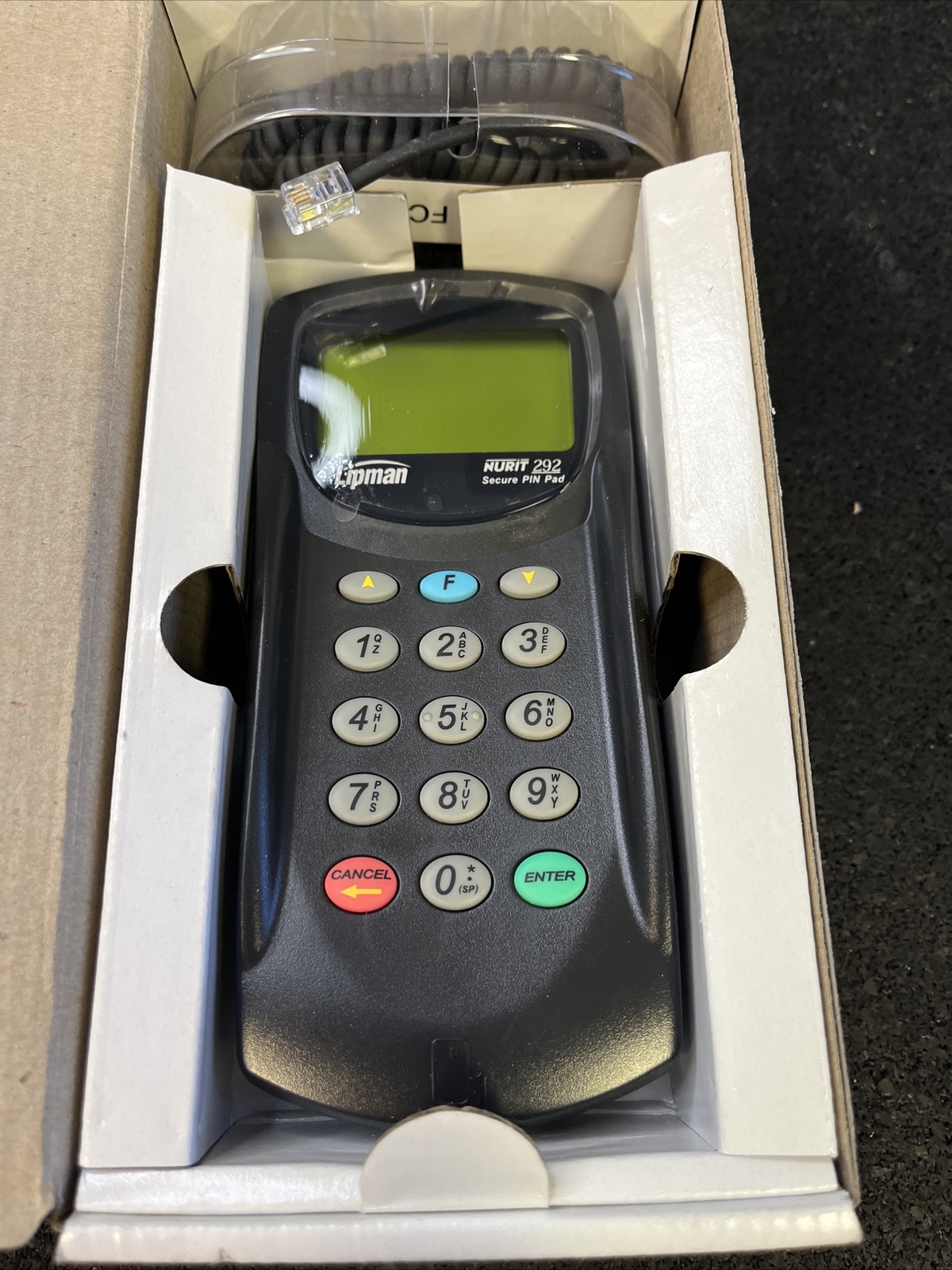 NEW IN BOX – LIPMAN Nurit 292 Secure PIN Pad