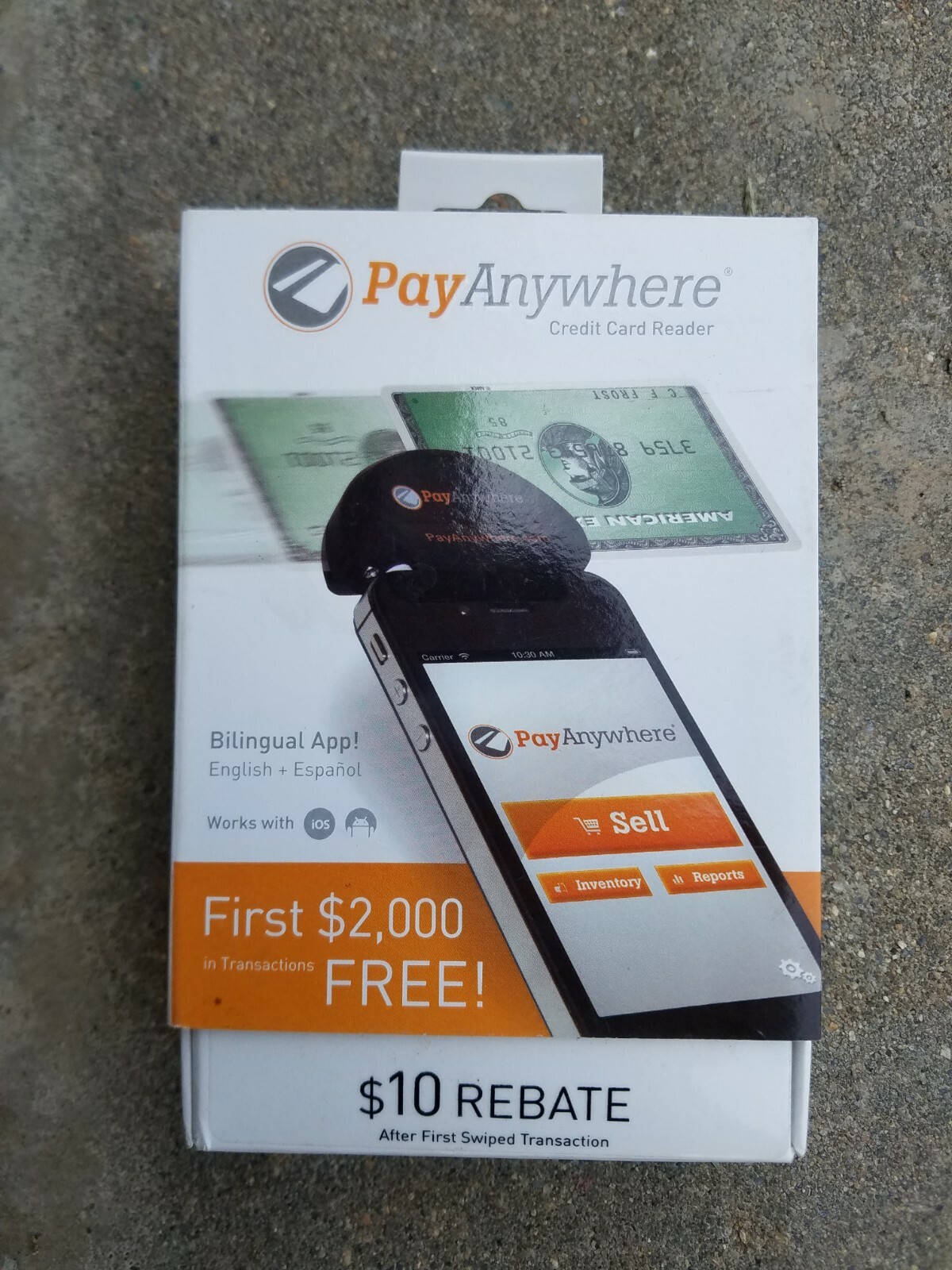 PayAnywhere PAR-1 Mobile Card Reader – Retail Packaging – Black