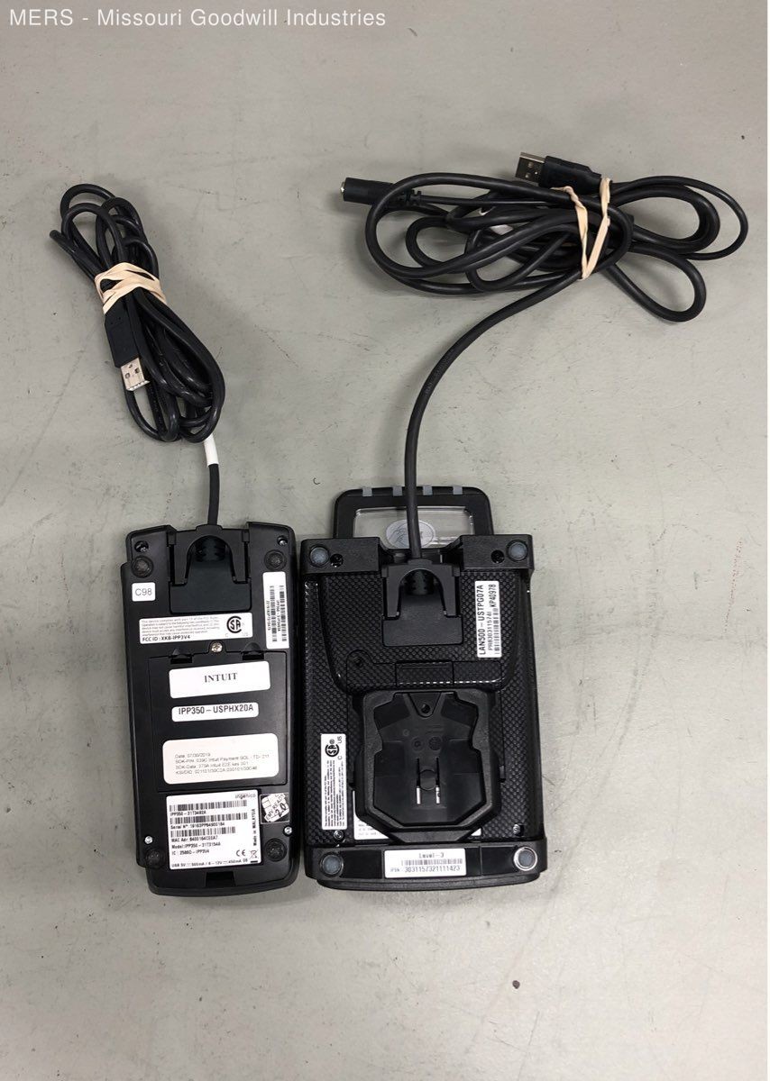 Ingenico iPP350 & Lane/5000 Payment Terminals 2 Piece Lot Untested