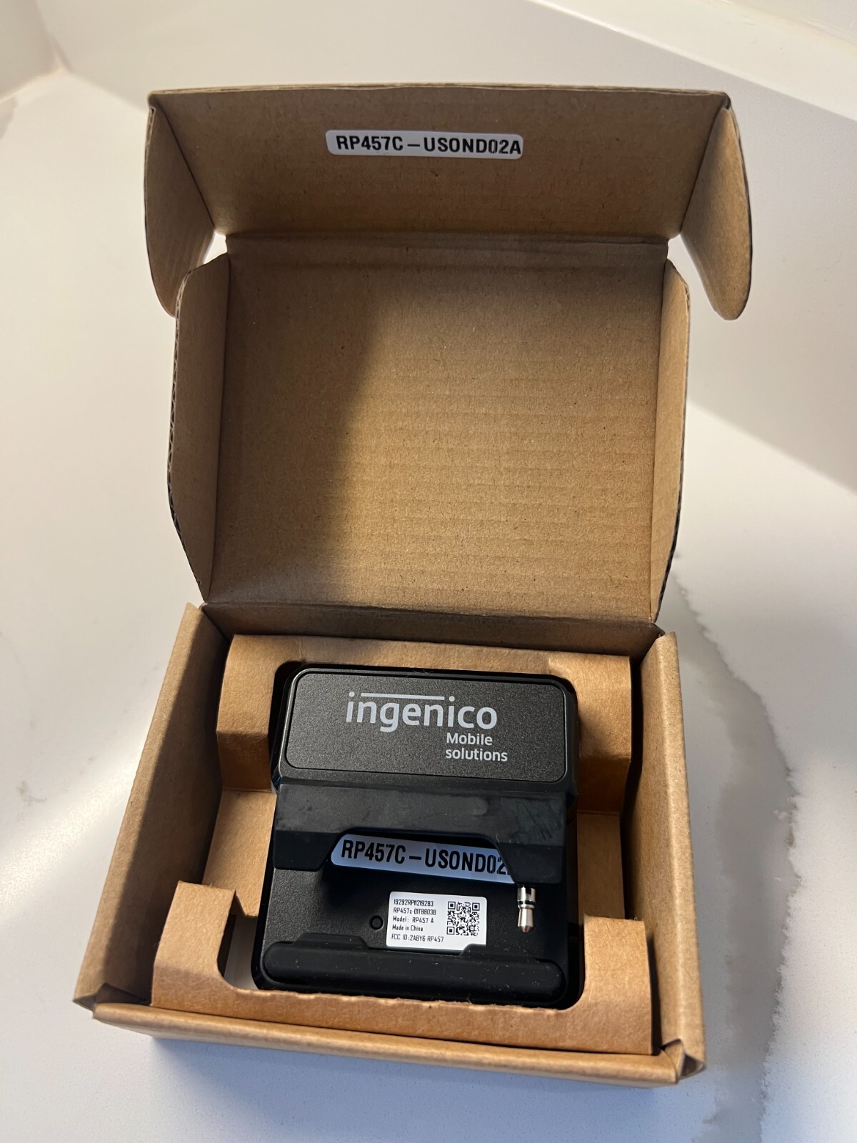 *New* Ingenico Concierge RP457C Series Tap Swipe Chip Card Reader