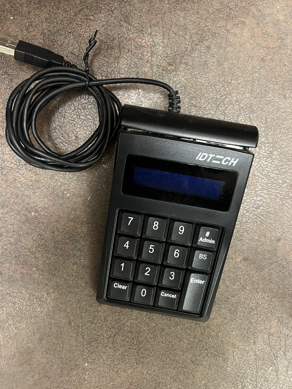 IDTECH Secure Key Card Reader M130 w/ Magstripe Reader IDKE-534833BE USB